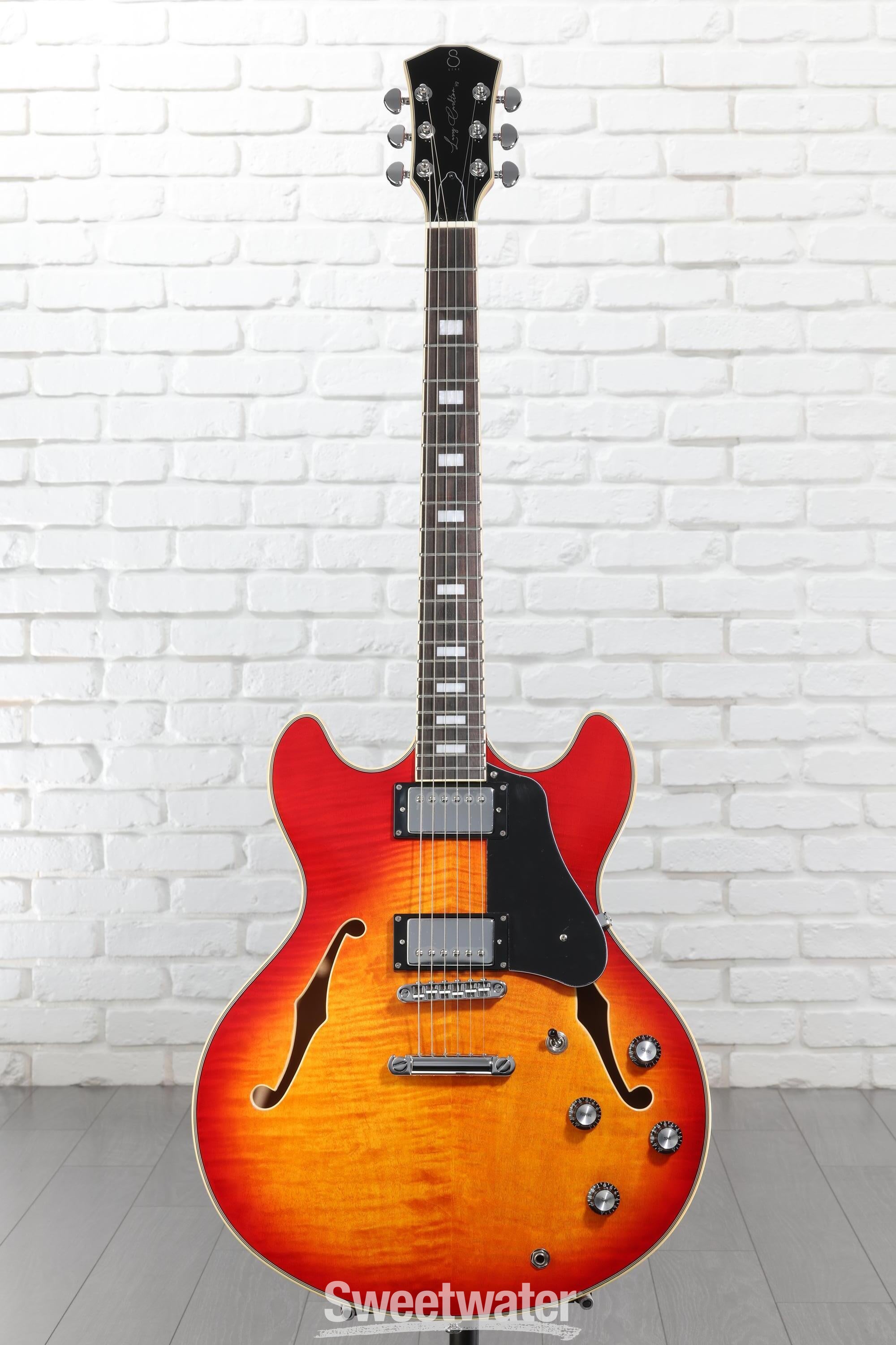 Sire Larry Carlton H7 Semi-hollow Electric Guitar - Cherry