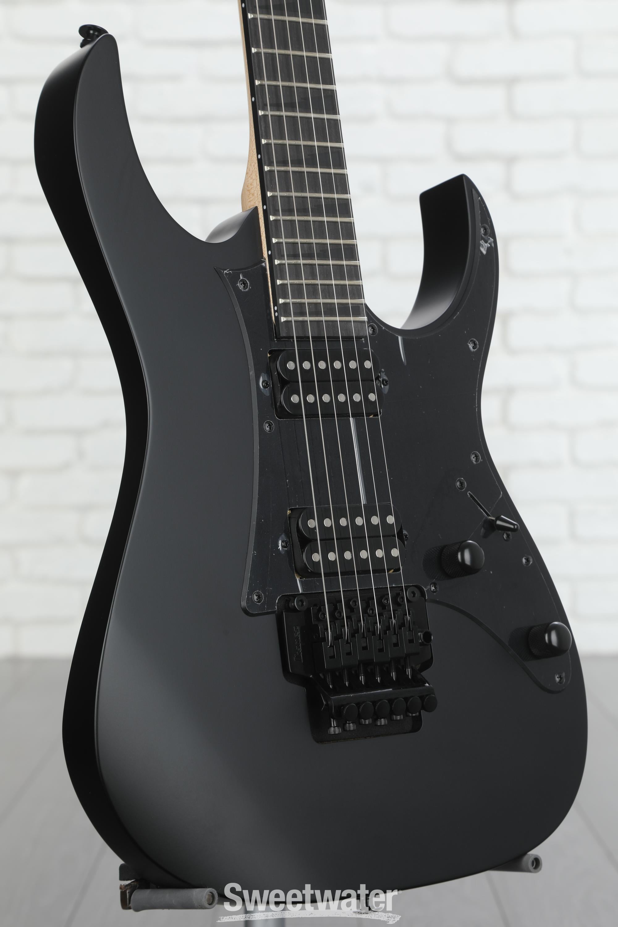 Ibanez Gio RG330EX Electric Guitar - Black Flat | Sweetwater