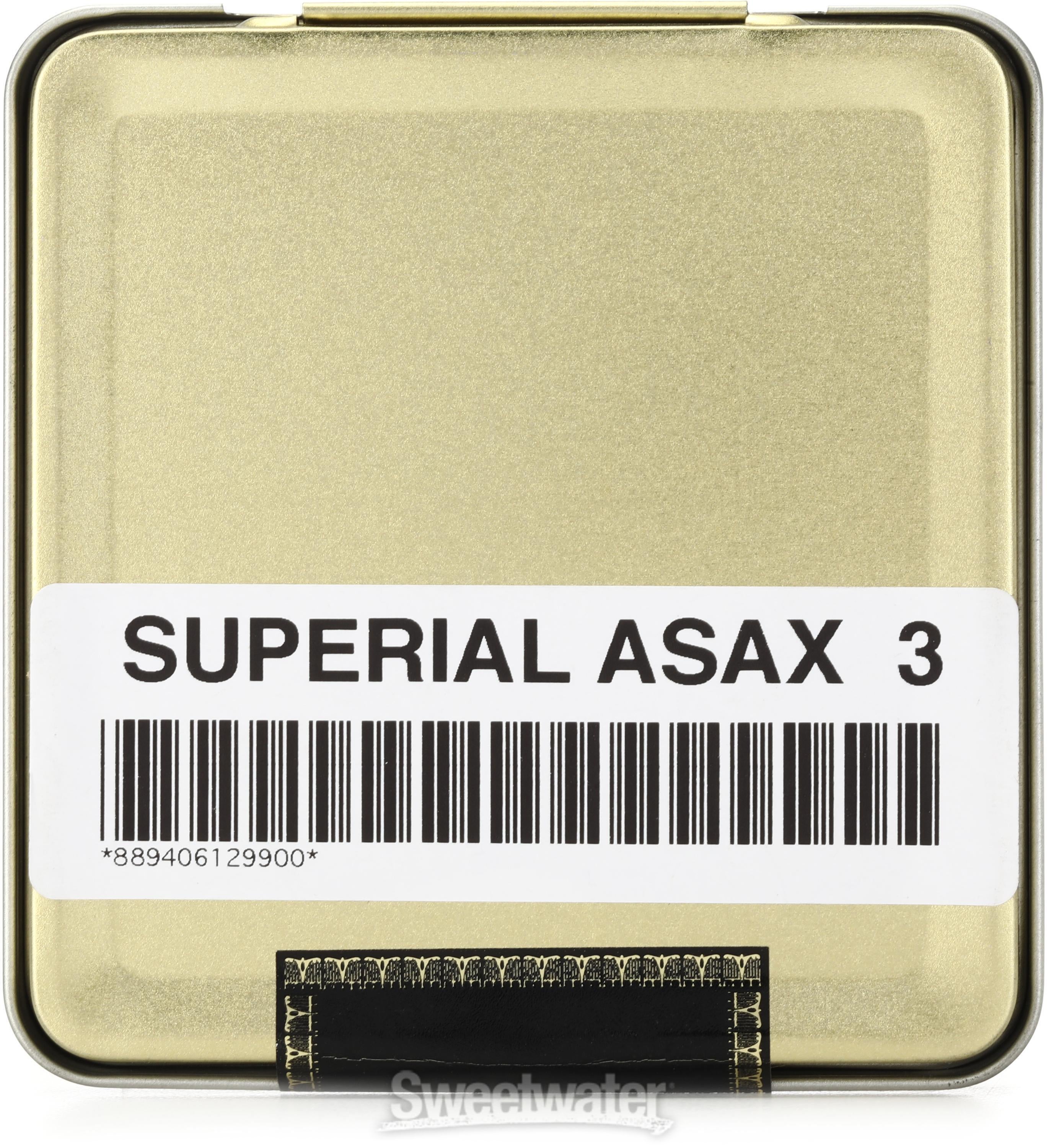 Superial Alto Saxophone Reed - 3.0 (5-pack) - Sweetwater