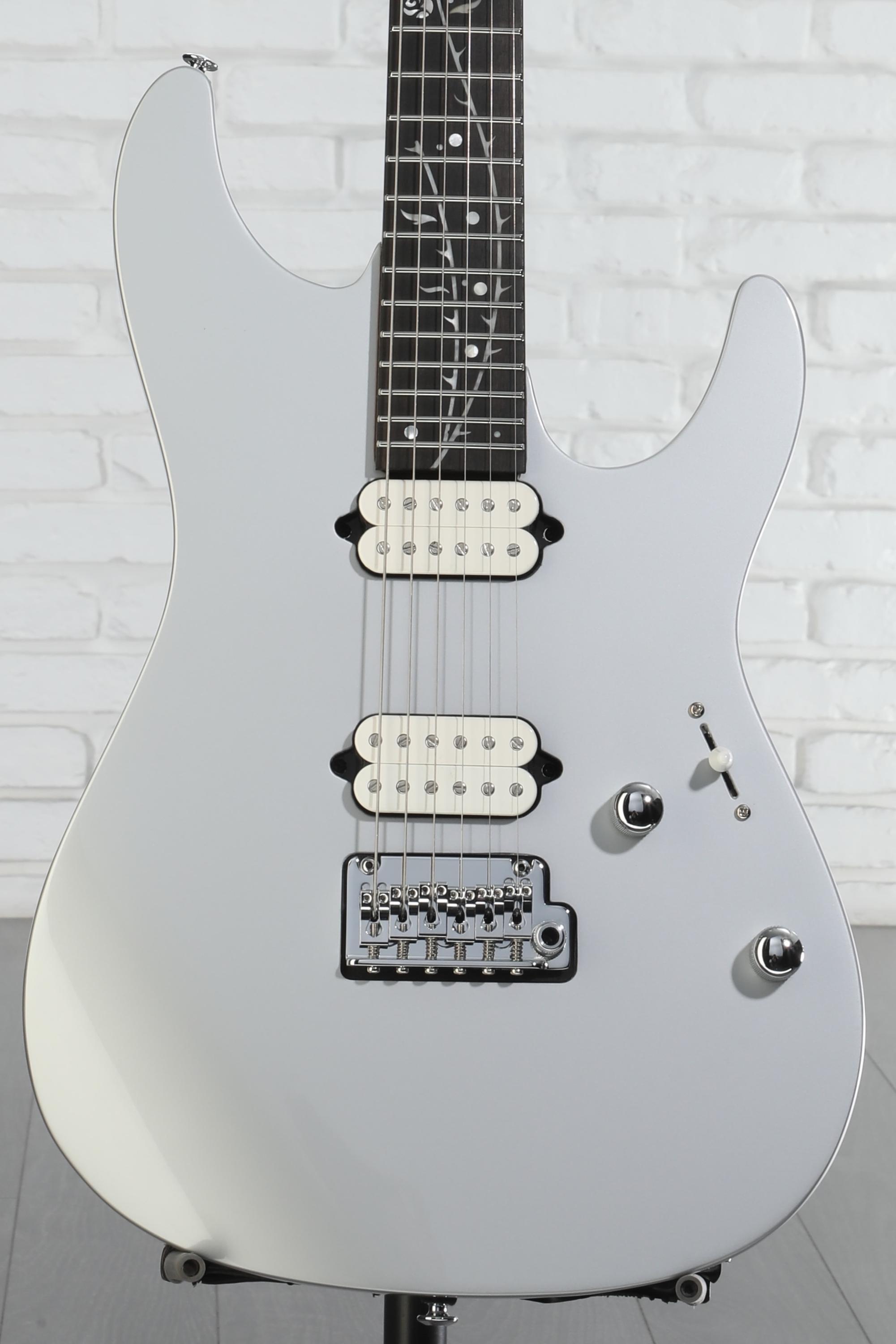 Ibanez TOD10 Tim Henson Signature Electric Guitar - Classic Silver