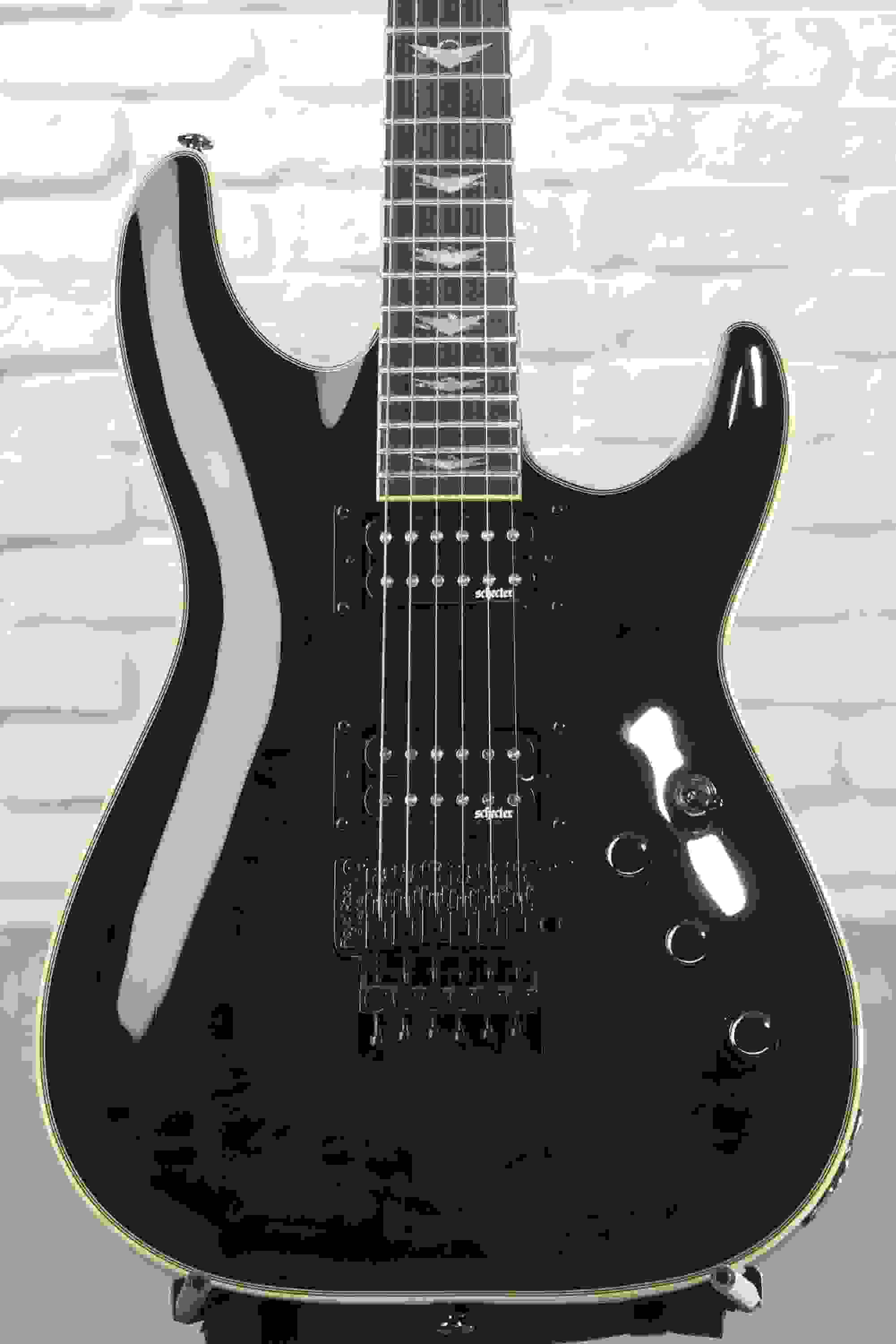 Schecter Omen Extreme-6 FR Electric Guitar - See-Thru Black