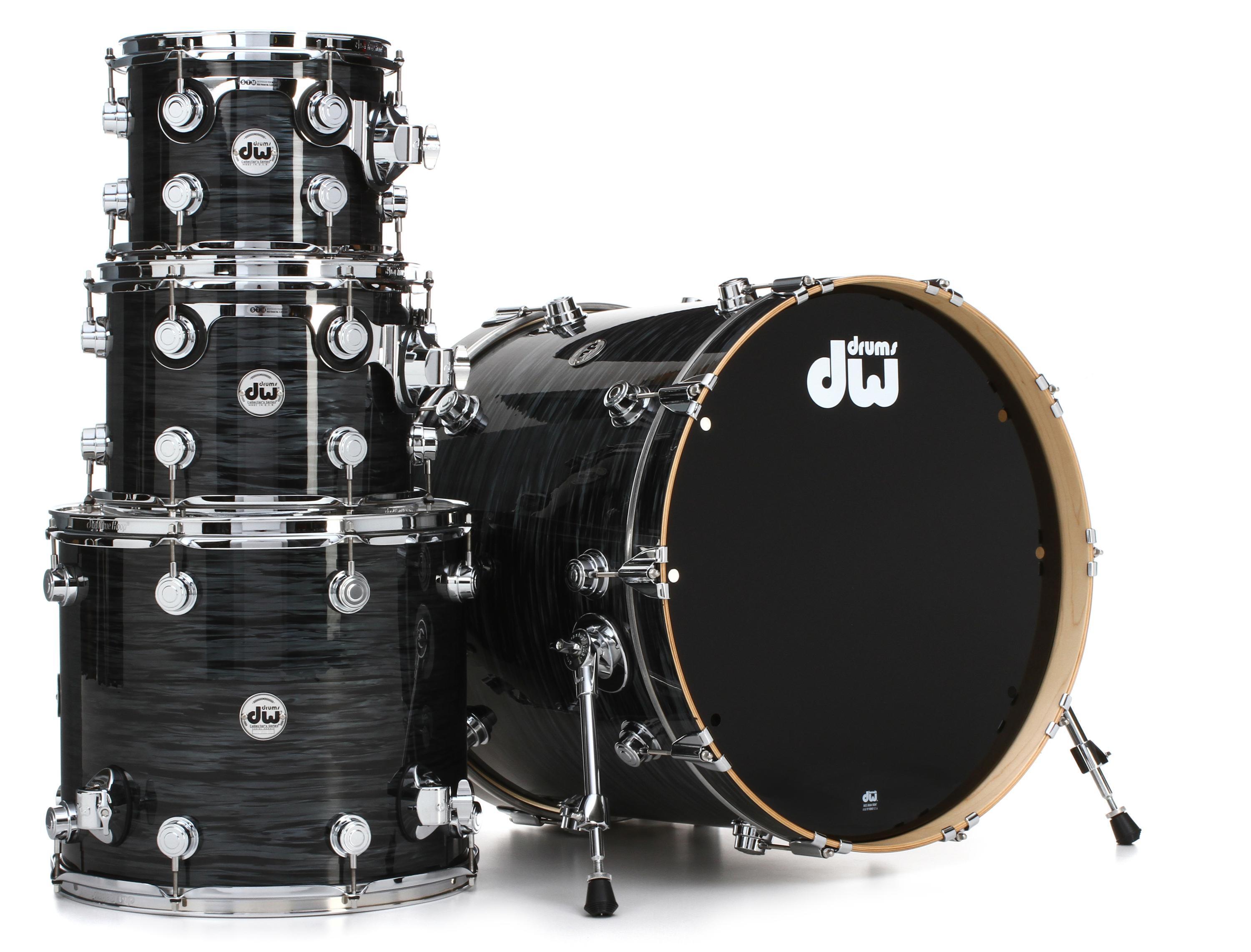 DW Collector's Series Stainless Steel Drum Set 22/12/16 