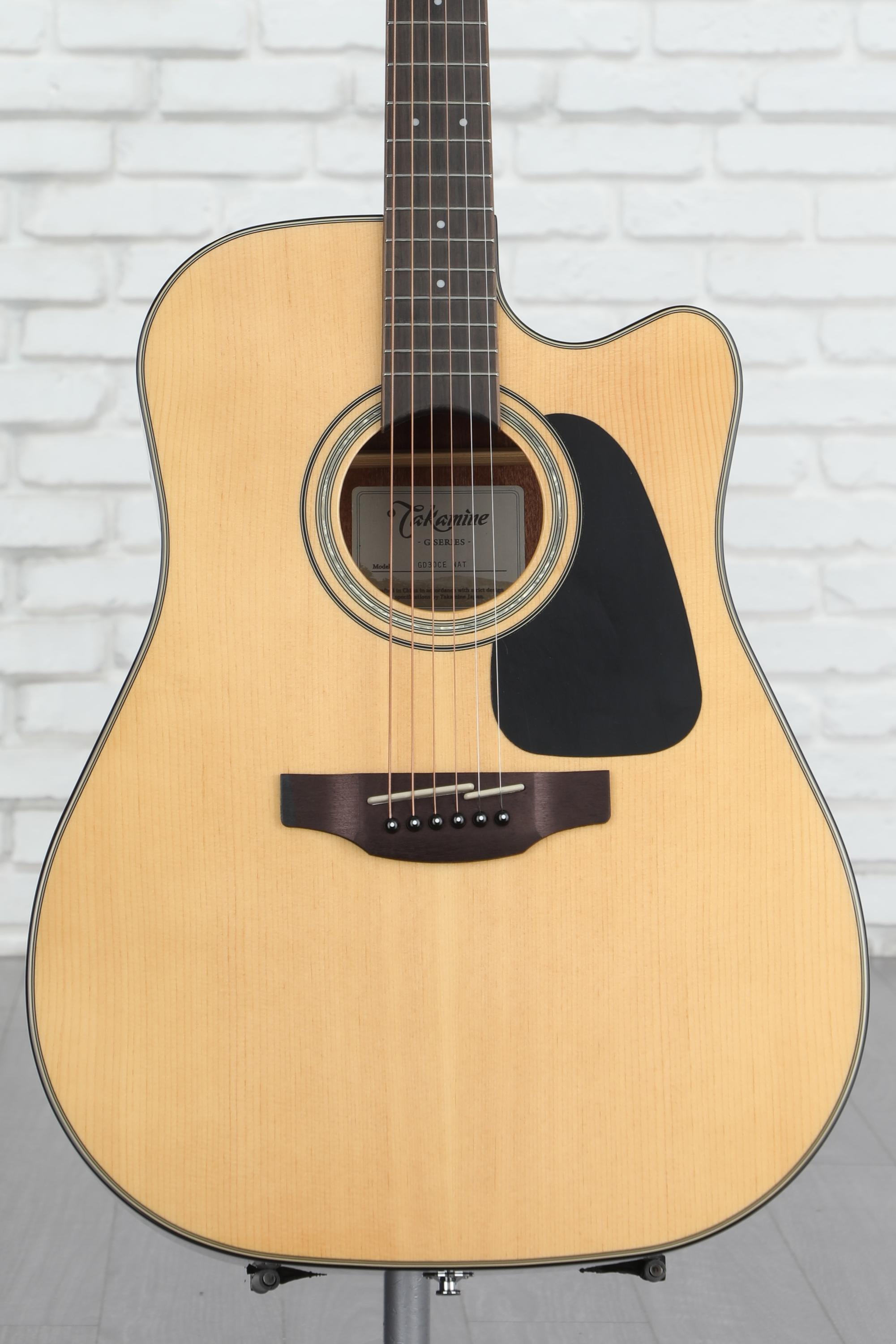 Takamine GD30CE Acoustic-Electric Guitar - Natural | Sweetwater