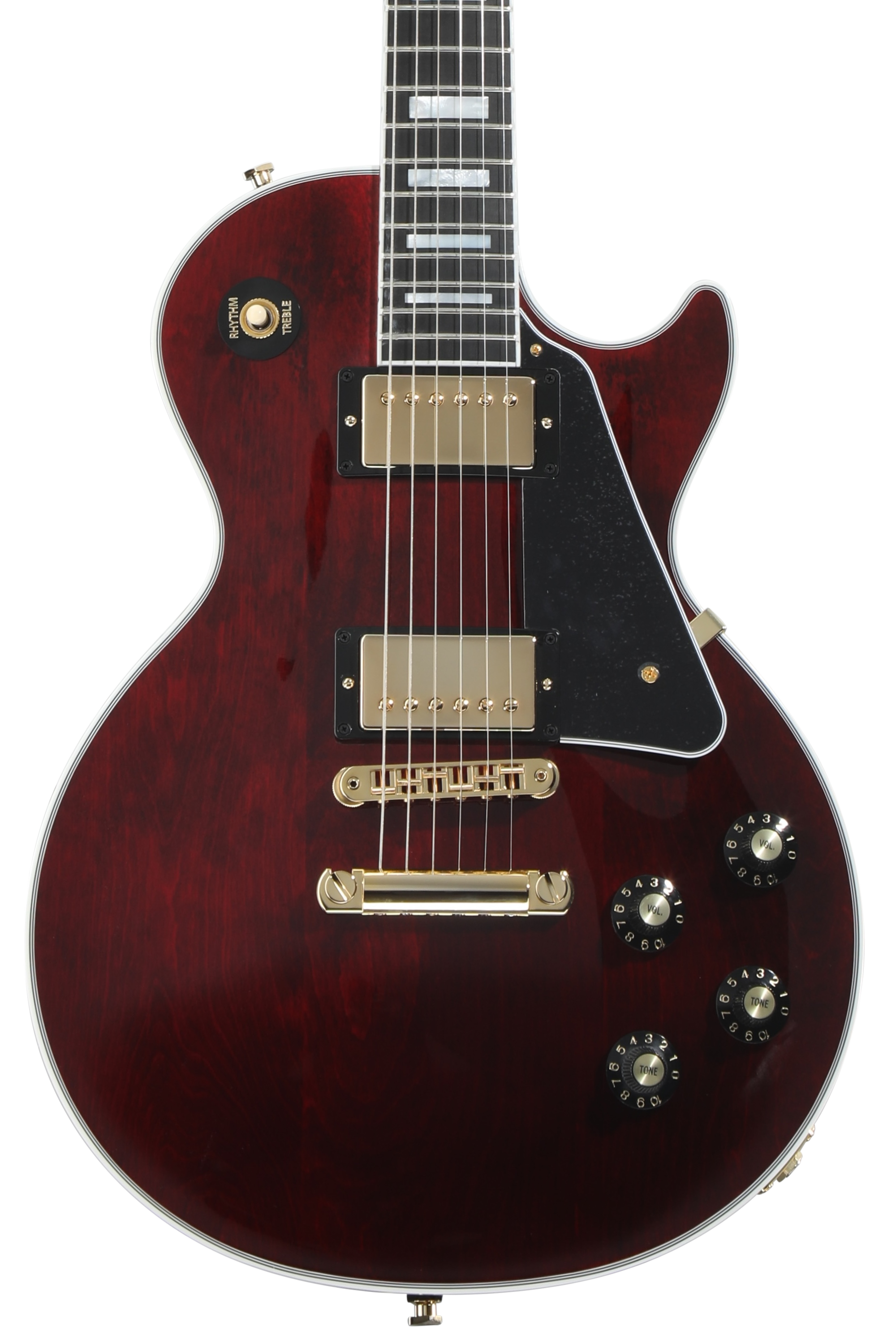 Gibson '70s Les Paul Custom Electric Guitar - Wine Red | Sweetwater