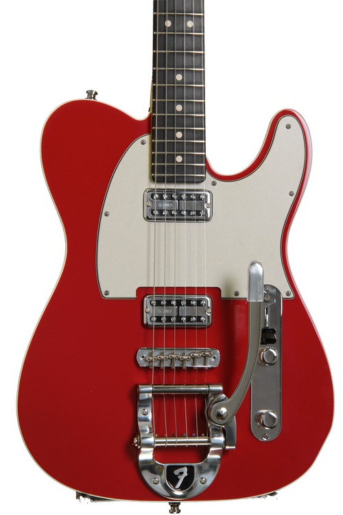 Fender Custom Shop Double TVJ Telecaster with B-5 Bigsby - Dakota Red