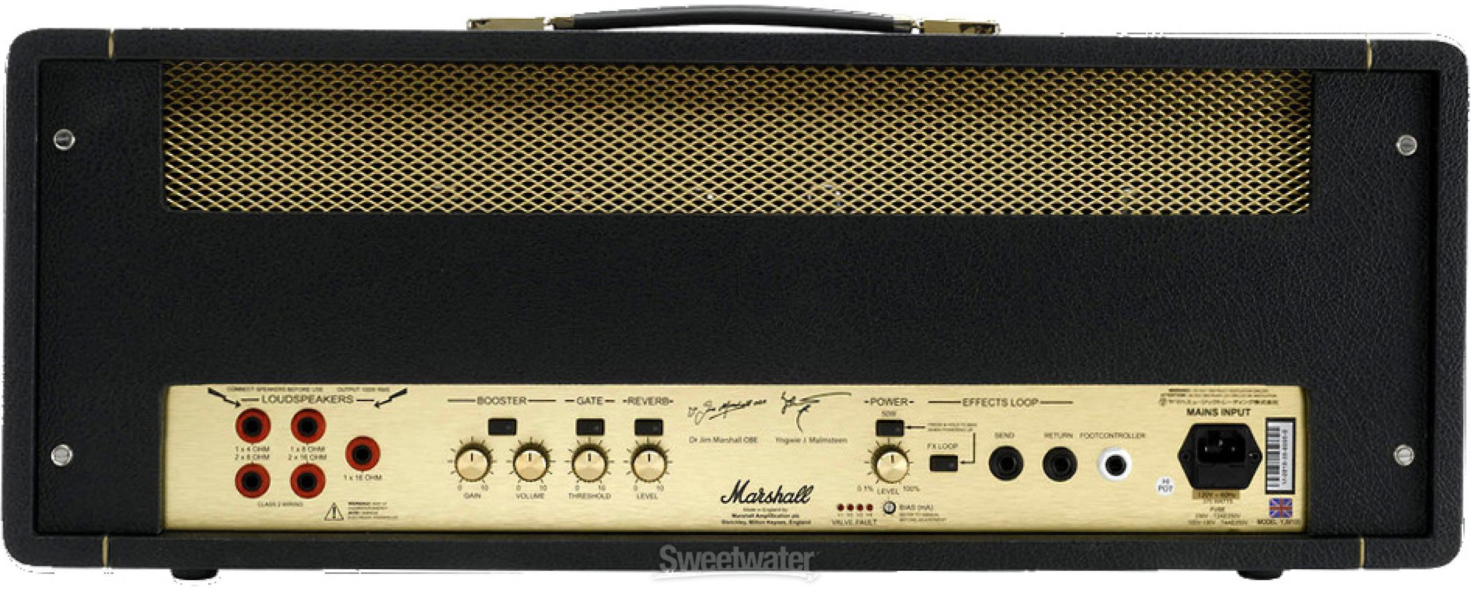 Marshall Limited Edition Yngwie Malmsteen Signature Head