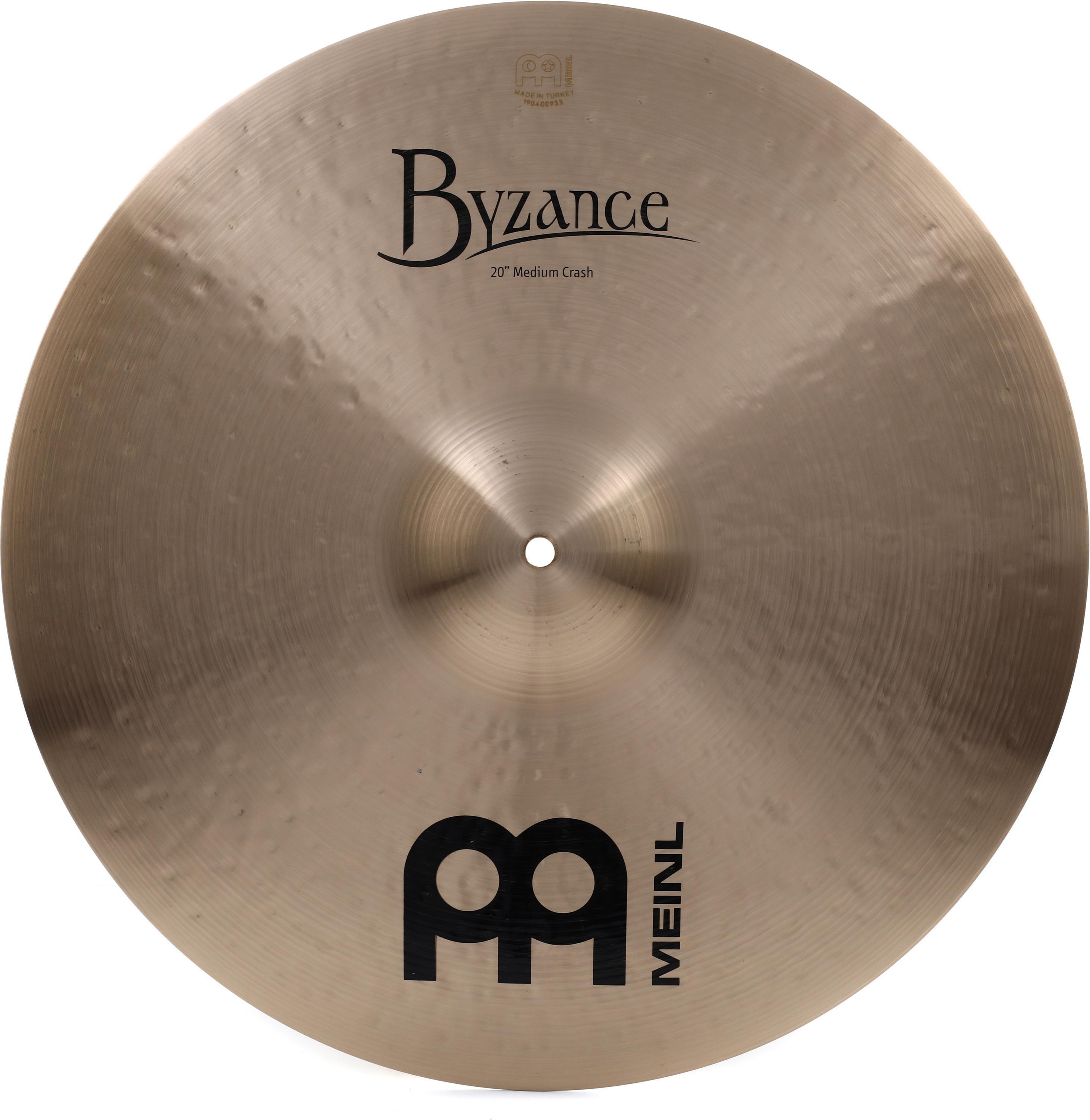 Bundled Item: Meinl Cymbals Byzance Traditional Medium Crash Cymbal - 20-inch