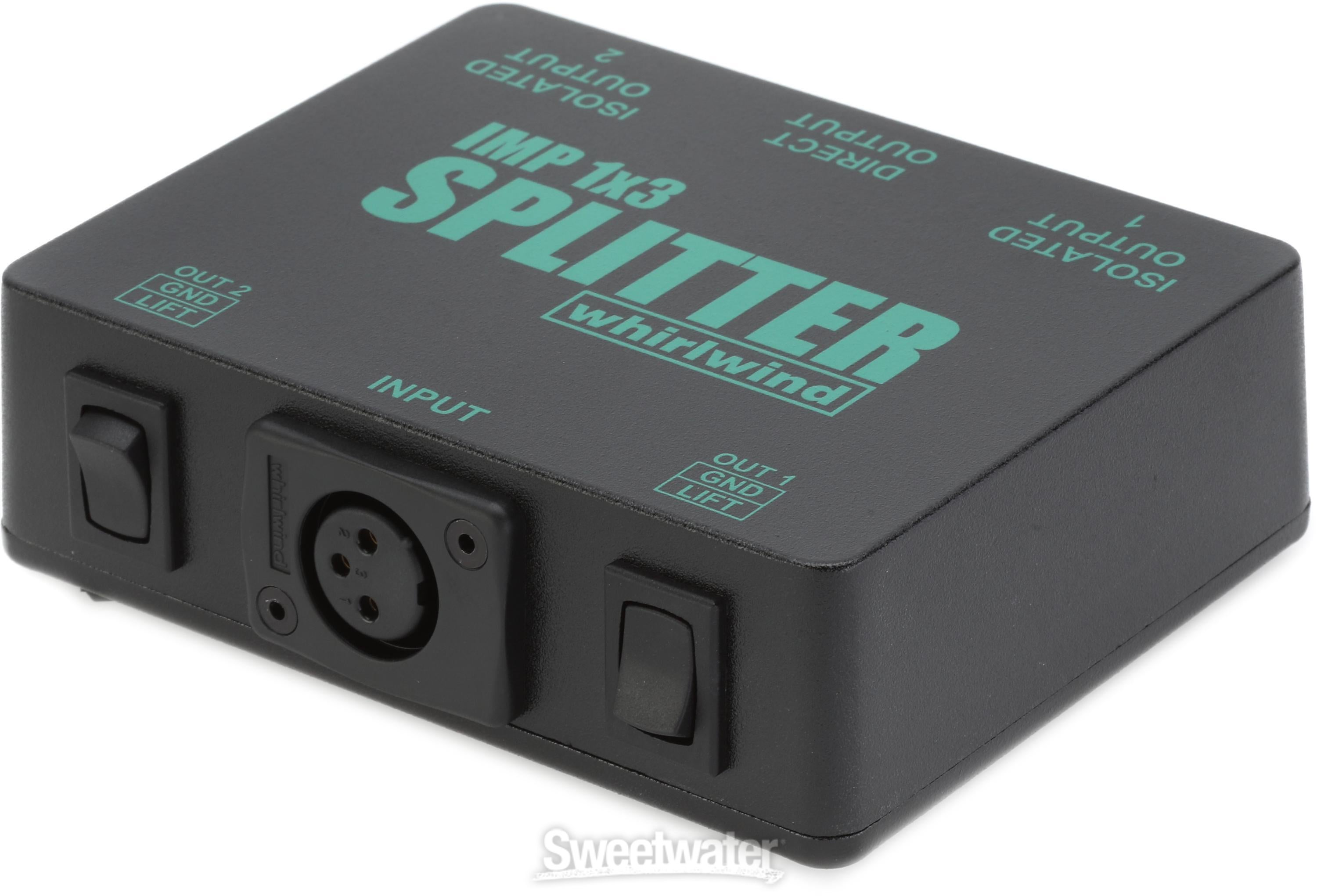 Whirlwind SP1X3 1 In 3 Out Microphone Splitter