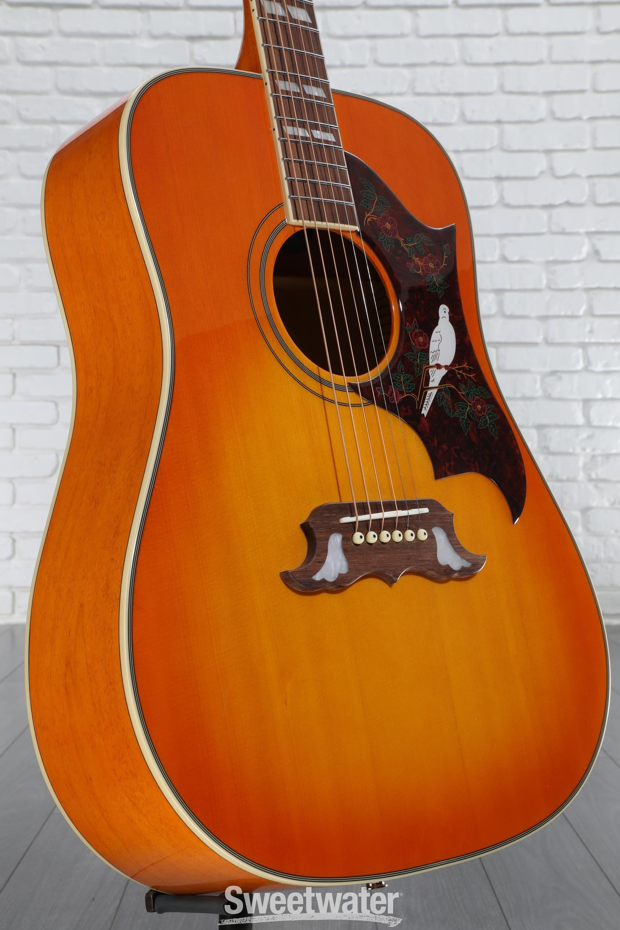 Epiphone Dove Studio Acoustic-electric Guitar - Violin Burst