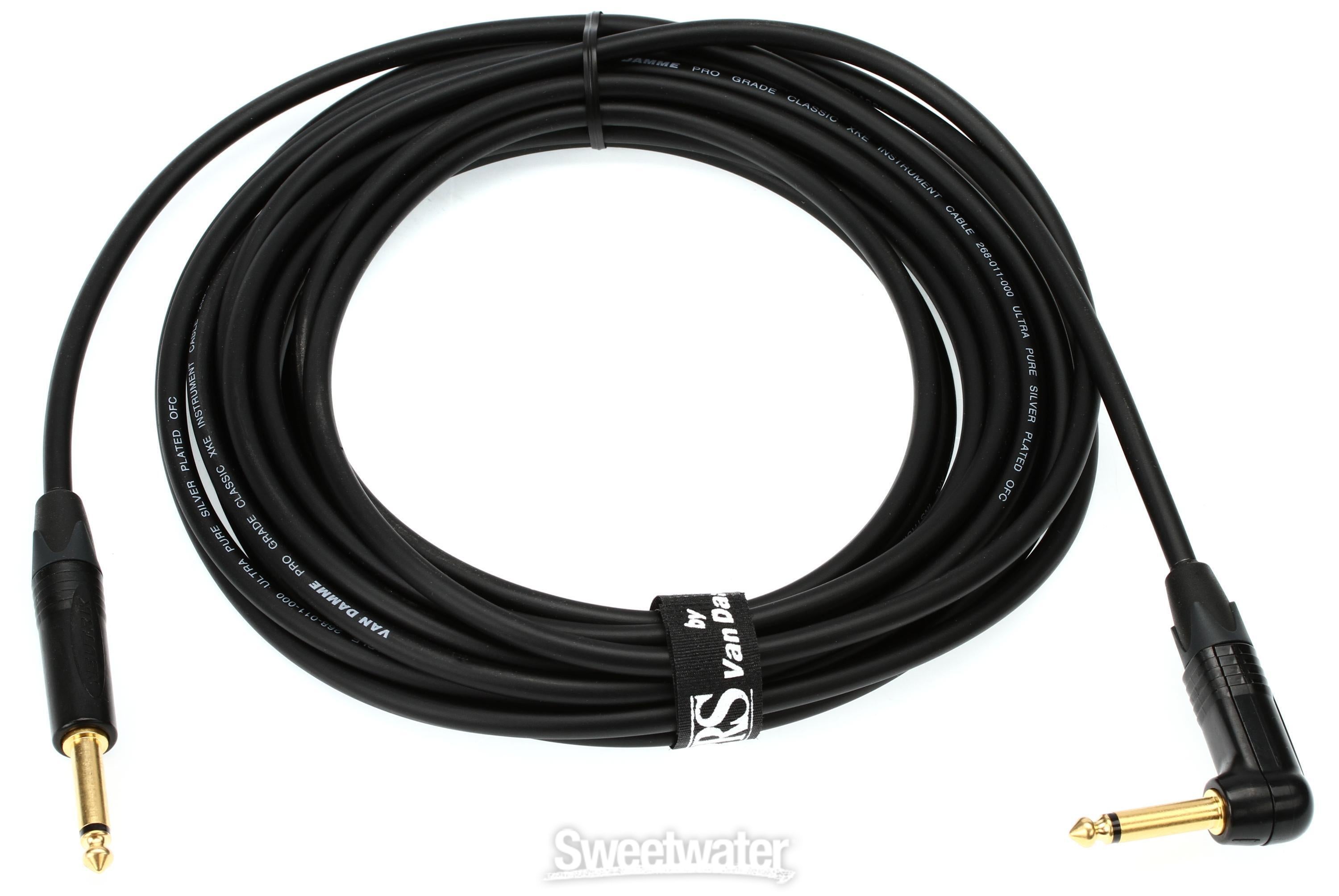 ギター PRS GUITAR CABLE STRAIGHT 25ft/7.6m 25ft Signature Instrument Cable - Straight/Silent – PRS