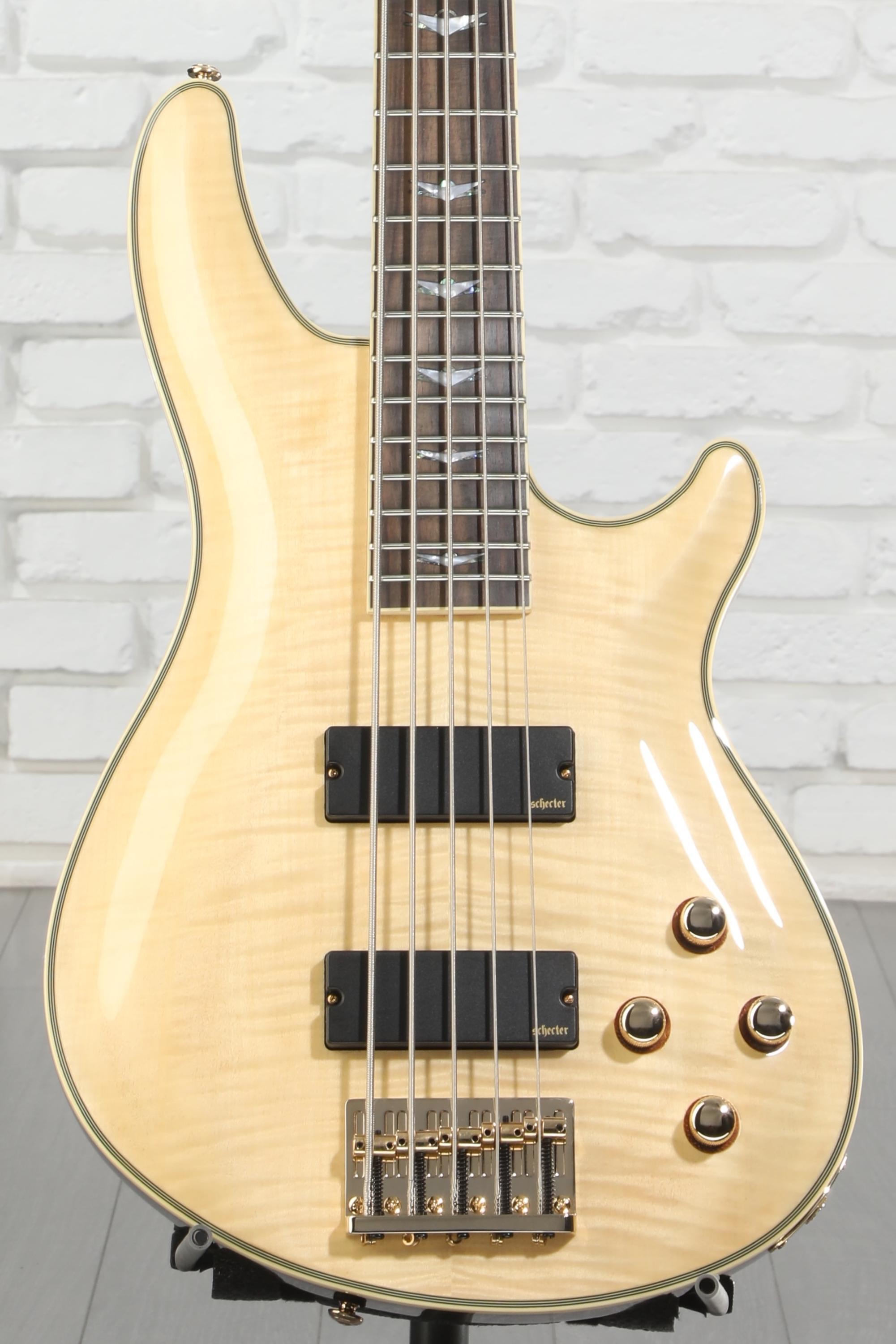 Schecter Omen Extreme-5 Bass Guitar - Natural | Sweetwater