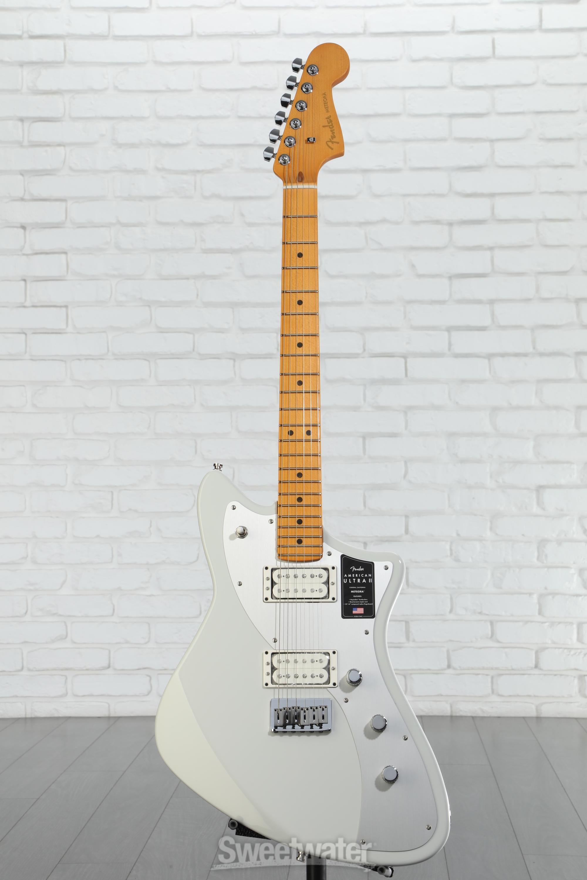 Fender American Ultra II Meteora Electric Guitar - Avalanche