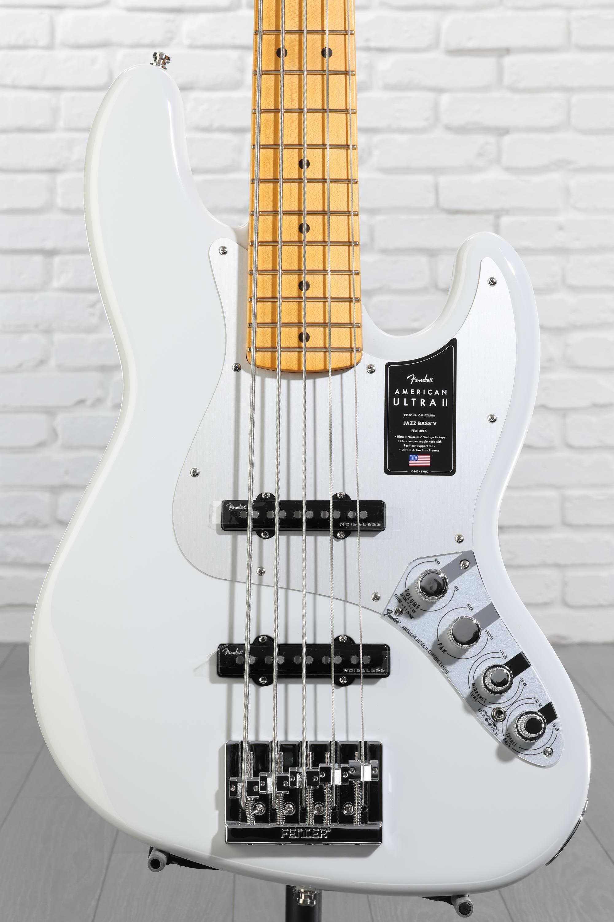 ベース Fender American Ultra Jazz Bass 2022 USA Fender American Ultra Jazz Bass V 5-String Maple Fingerboard