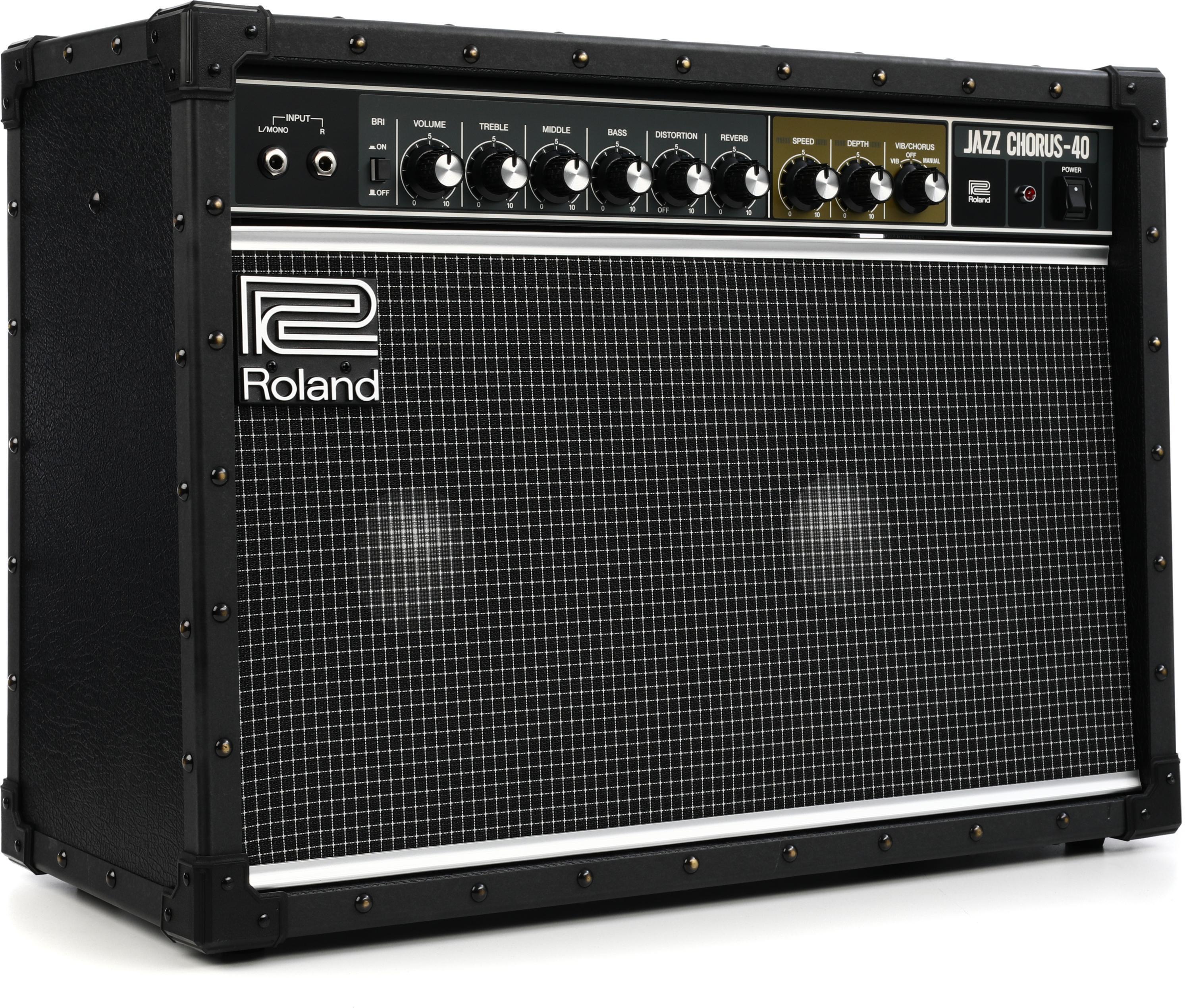 Roland JC-40 Jazz Chorus 2 x 10-inch 40-watt Stereo Combo Amp ...