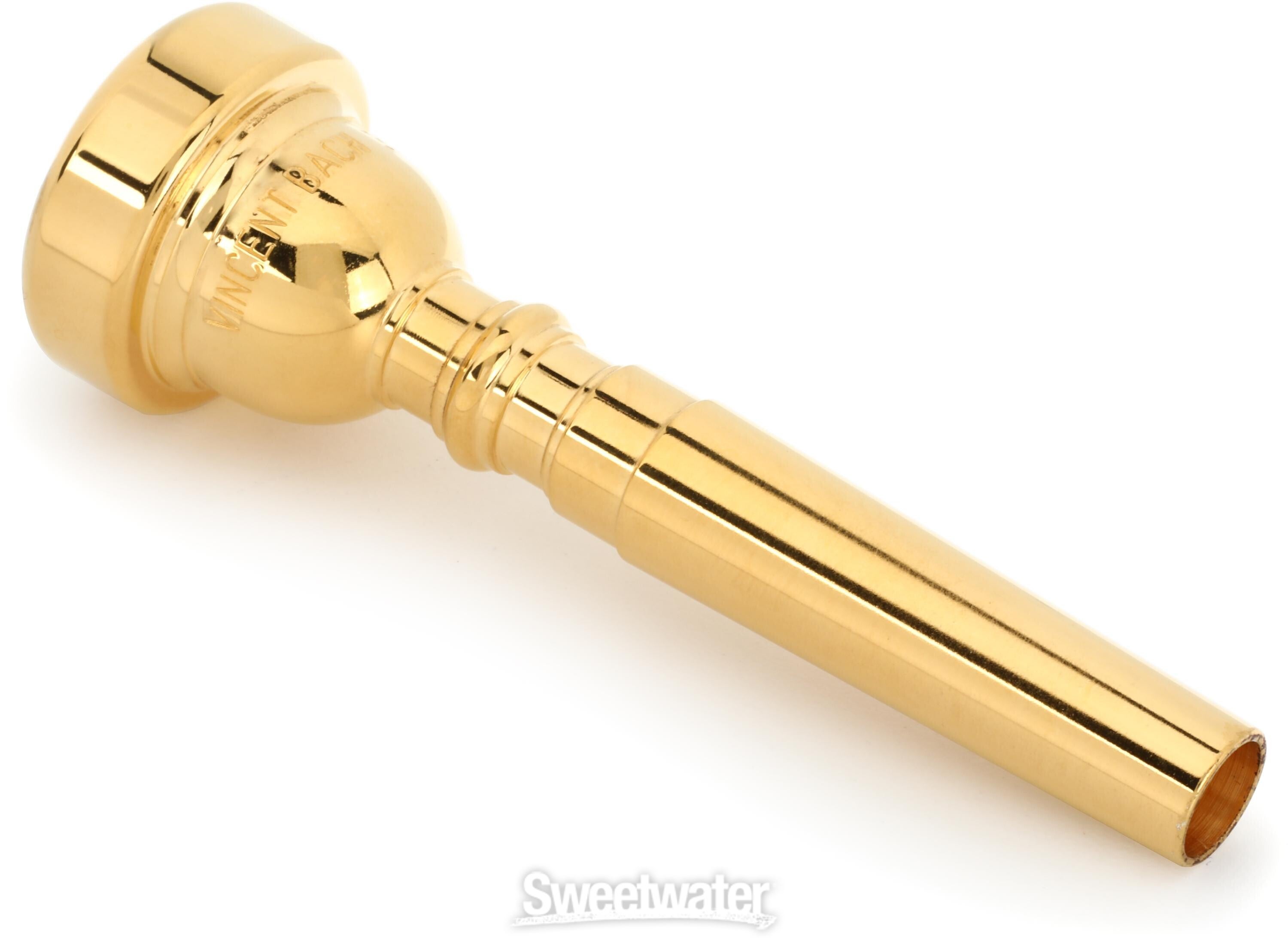 Bach 351 Classic Series Gold-plated Trumpet Mouthpiece - 3C