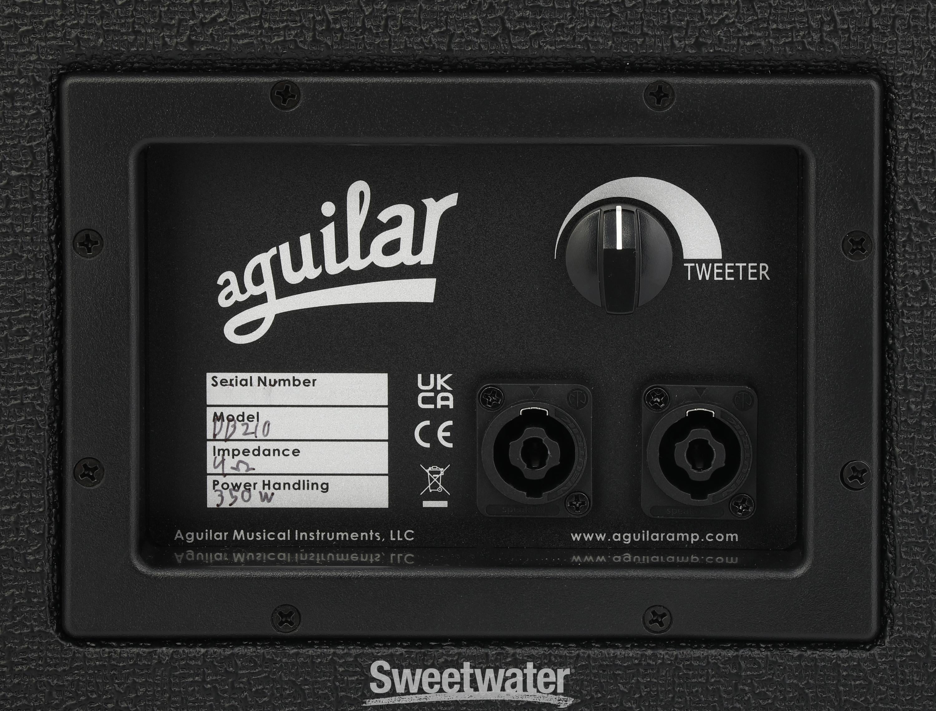 Aguilar DB 210 350-watt 2x10-inch Bass Cabinet - Classic