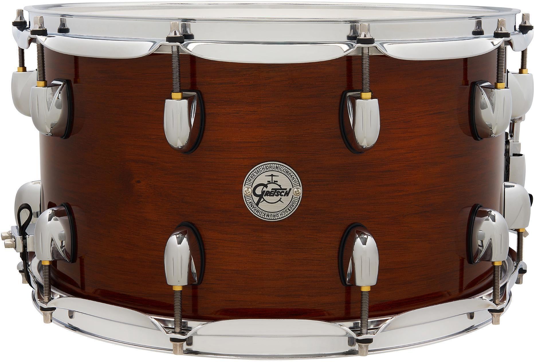 Mahogany 6.5x14 SD Brown Burst LQ Gretsch RN2-6514S-CB Renown 6.5x14inch Snare Drum, Cherry Burst