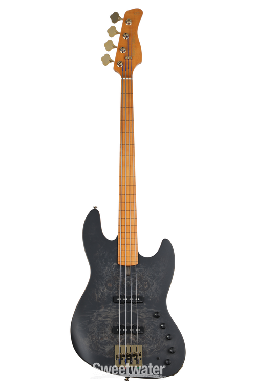 Sire Marcus Miller V10 4-string Fretless Bass Guitar - Transparent