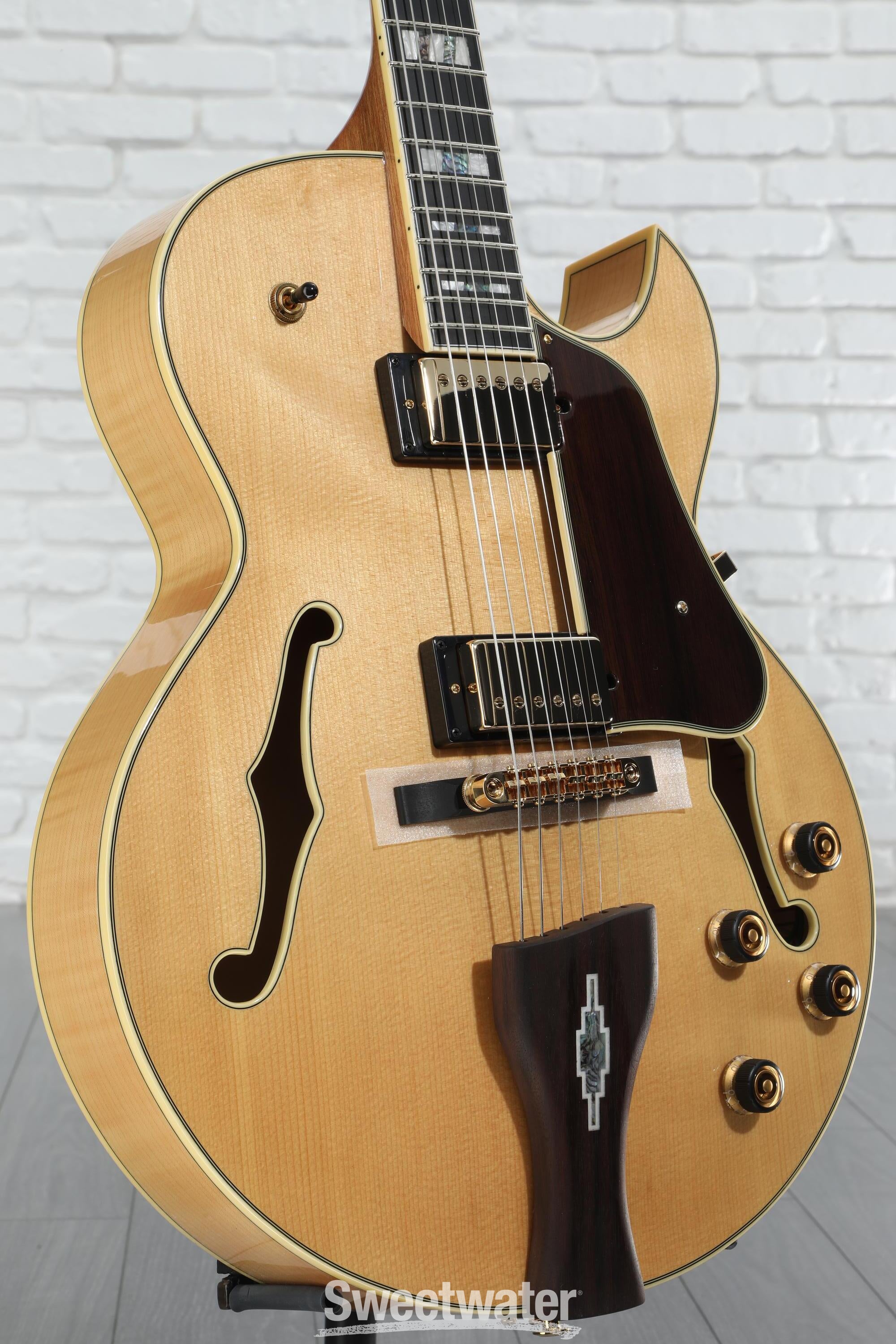 【値下げ】美品　ibanez LGB30 ナチュラル　フルアコ 値下げ】美品 ibanez LGB30 ナチュラル フルアコ Ibanez