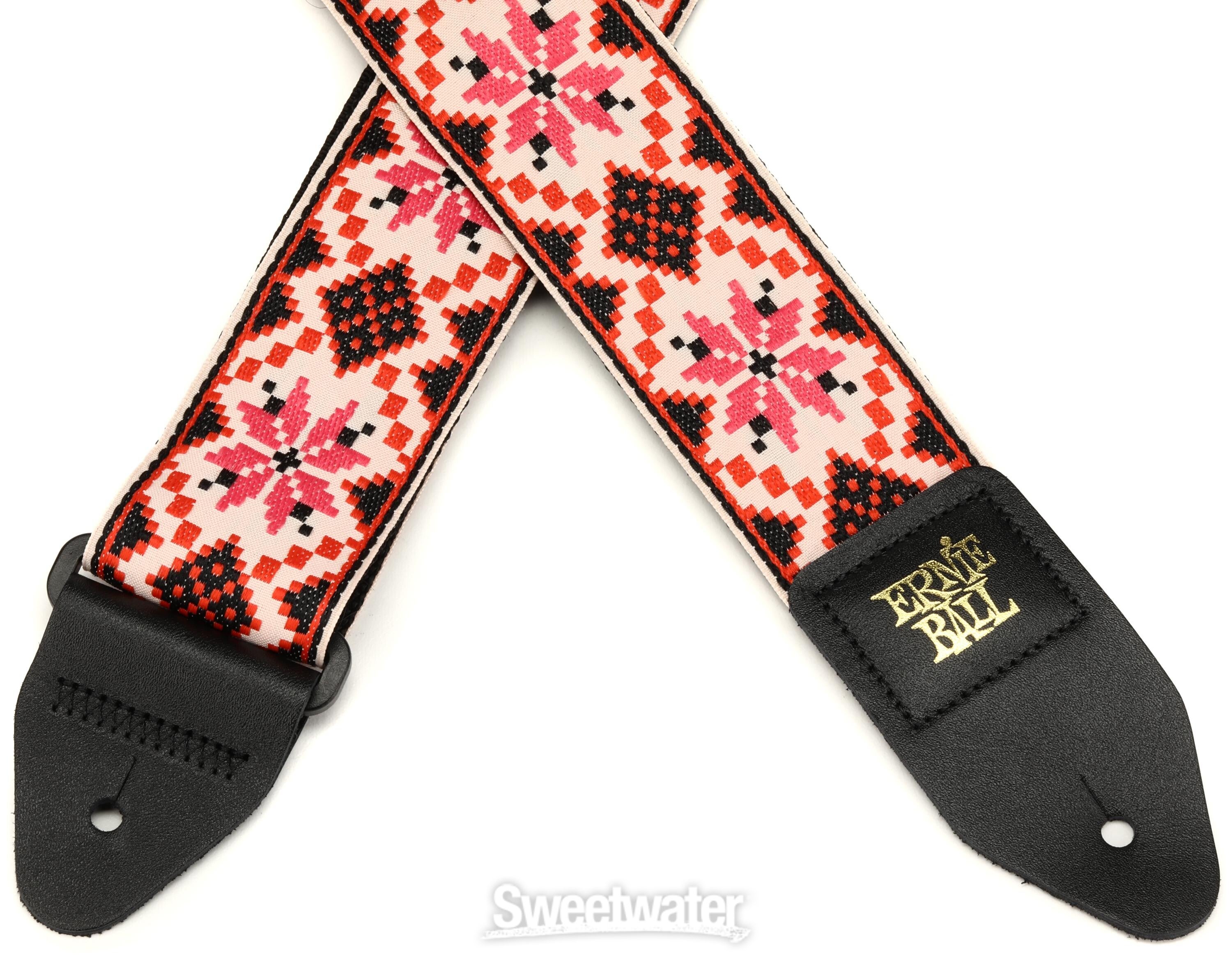 Needlepoint deals guitar strap