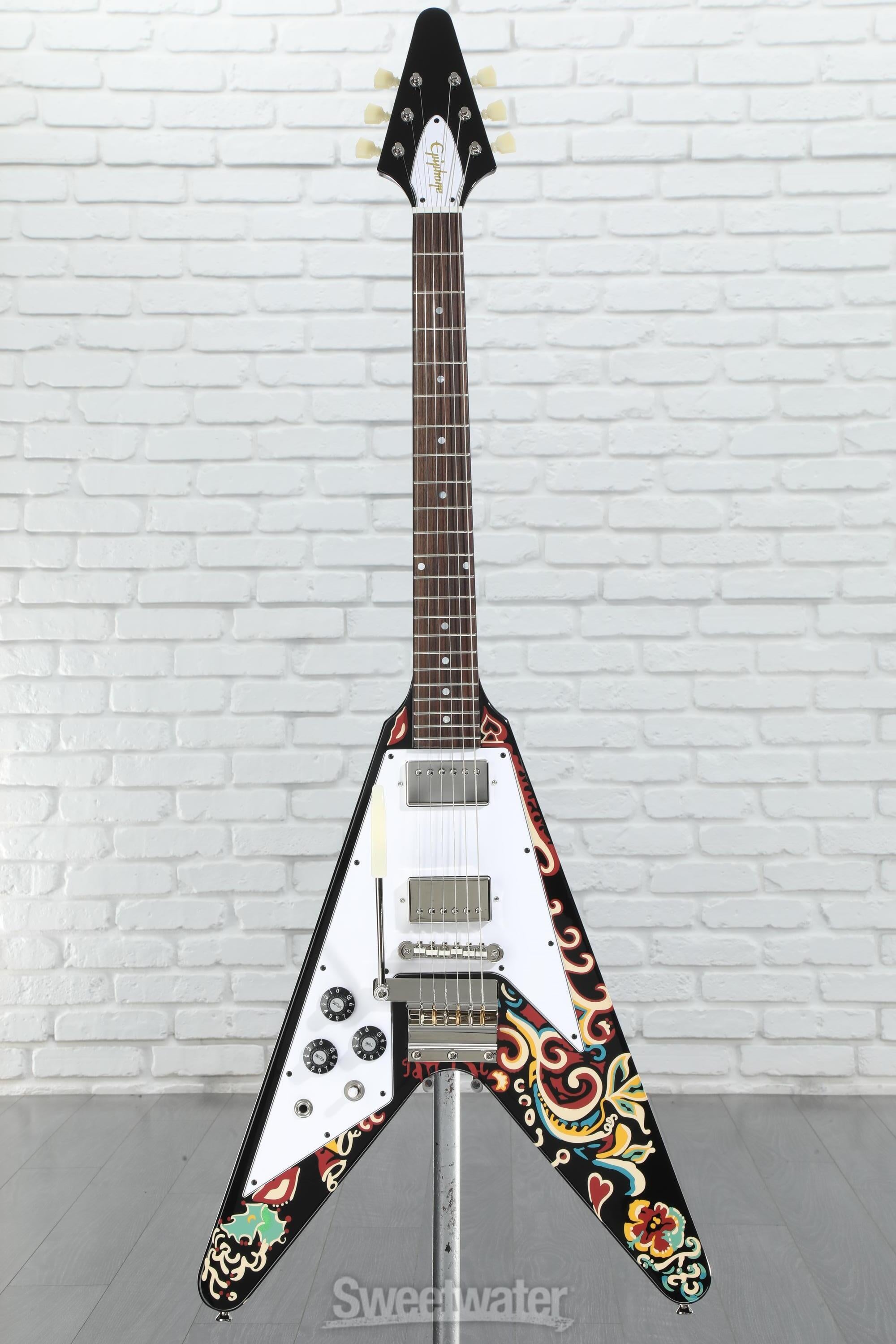 ギター　レフティ　Epiphone　ジミヘン　LH Epiphone Jimi Hendrix 