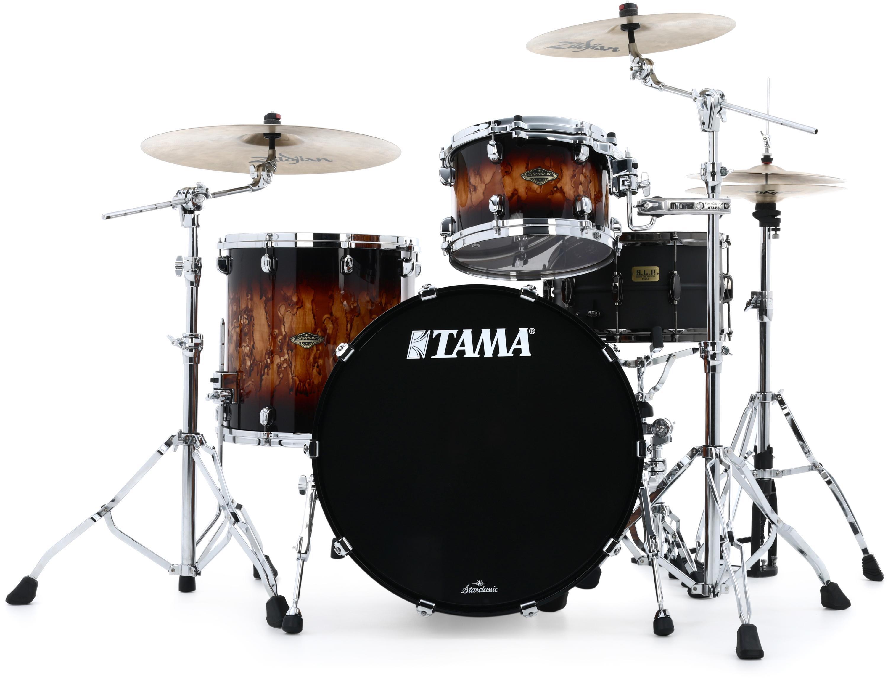 Tama Starclassic Walnut/Birch WBS32RZS 3-piece Shell Pack - Molten