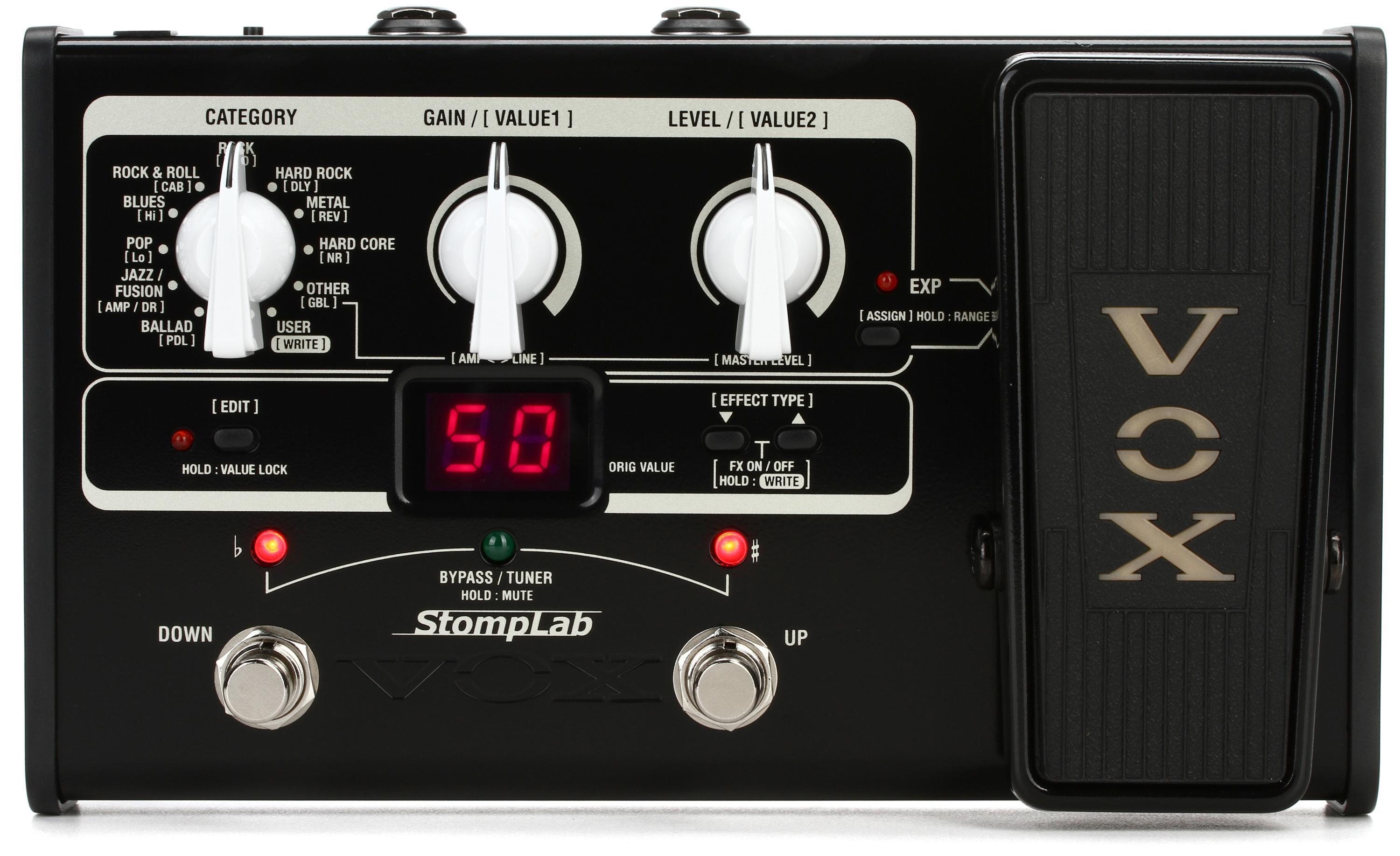 Vox StompLab IIG Modeling Effects Pedal Sweetwater