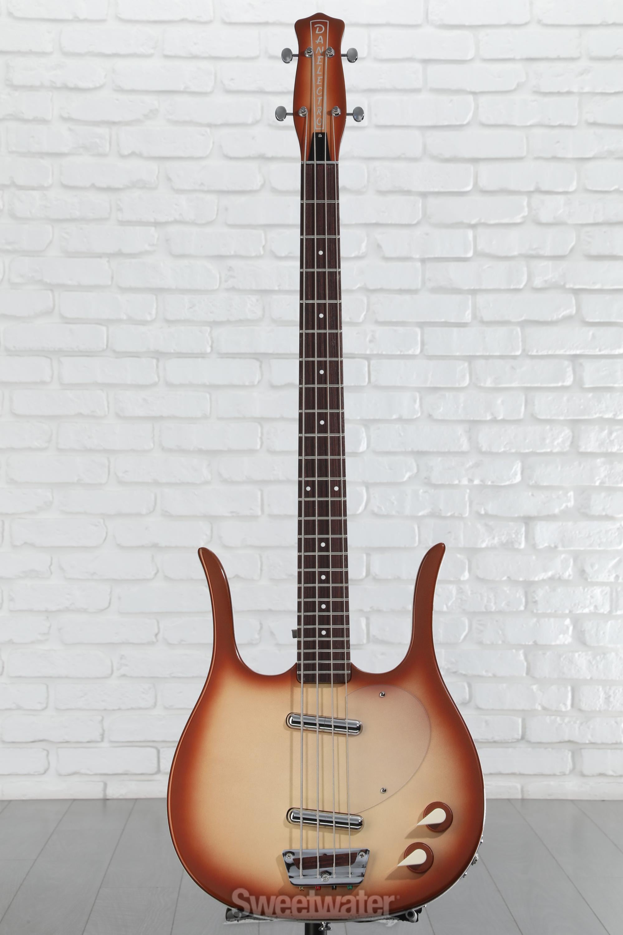 【美品】Danelectro Longhorn Bass スイッチクラフト Amazon.com: Danelectro Longhorn Bass Guitar - Copper Burst