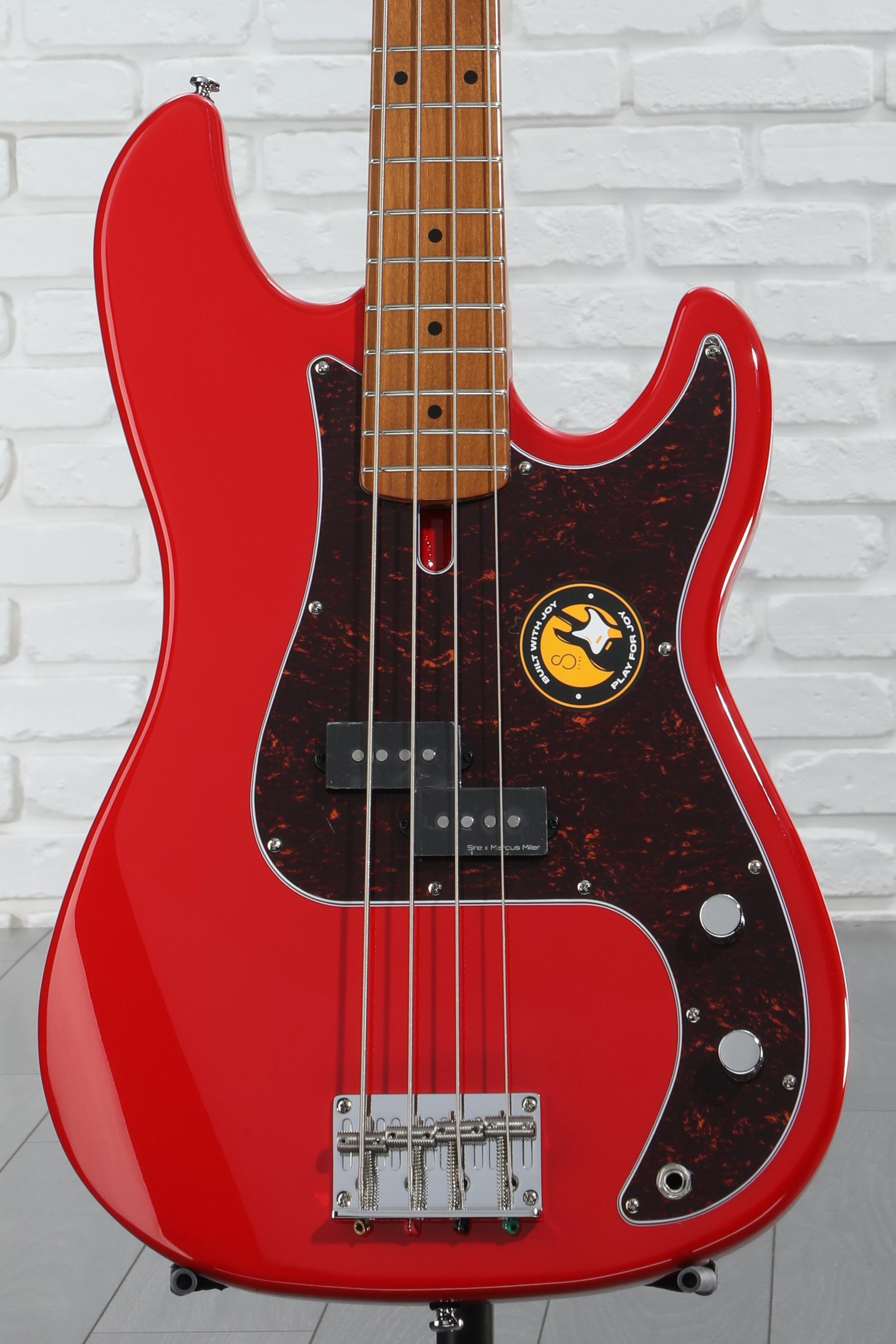 Sire Marcus Miller P5 Alder 4-string Bass Guitar - Red