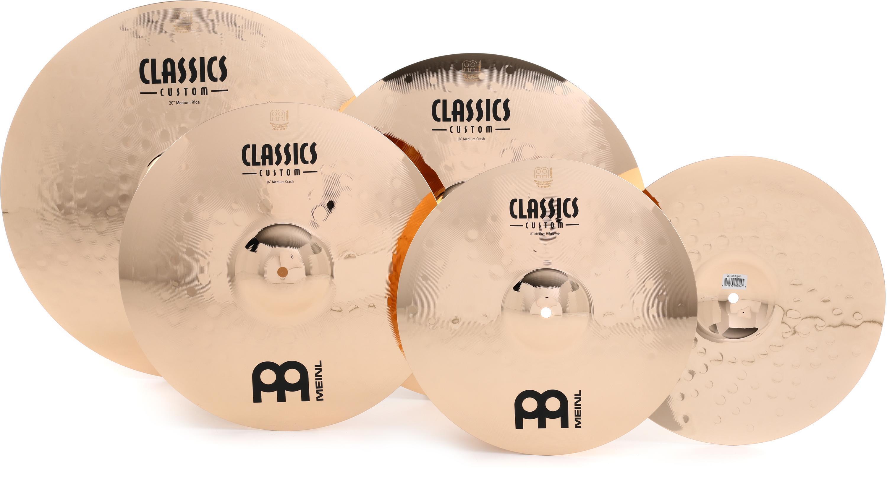 Meinl classic store custom cymbal pack