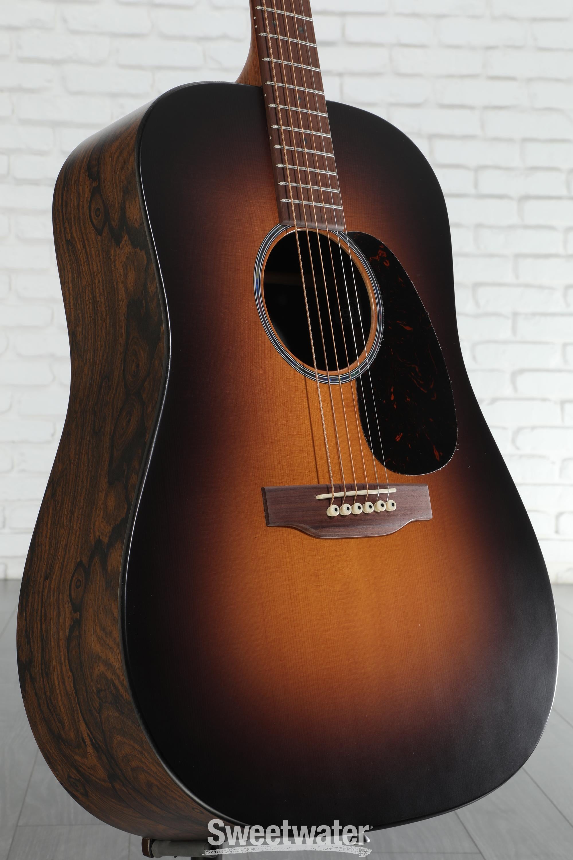 Martin D-X2E Dreadnought Acoustic-electric Guitar - Ziricote