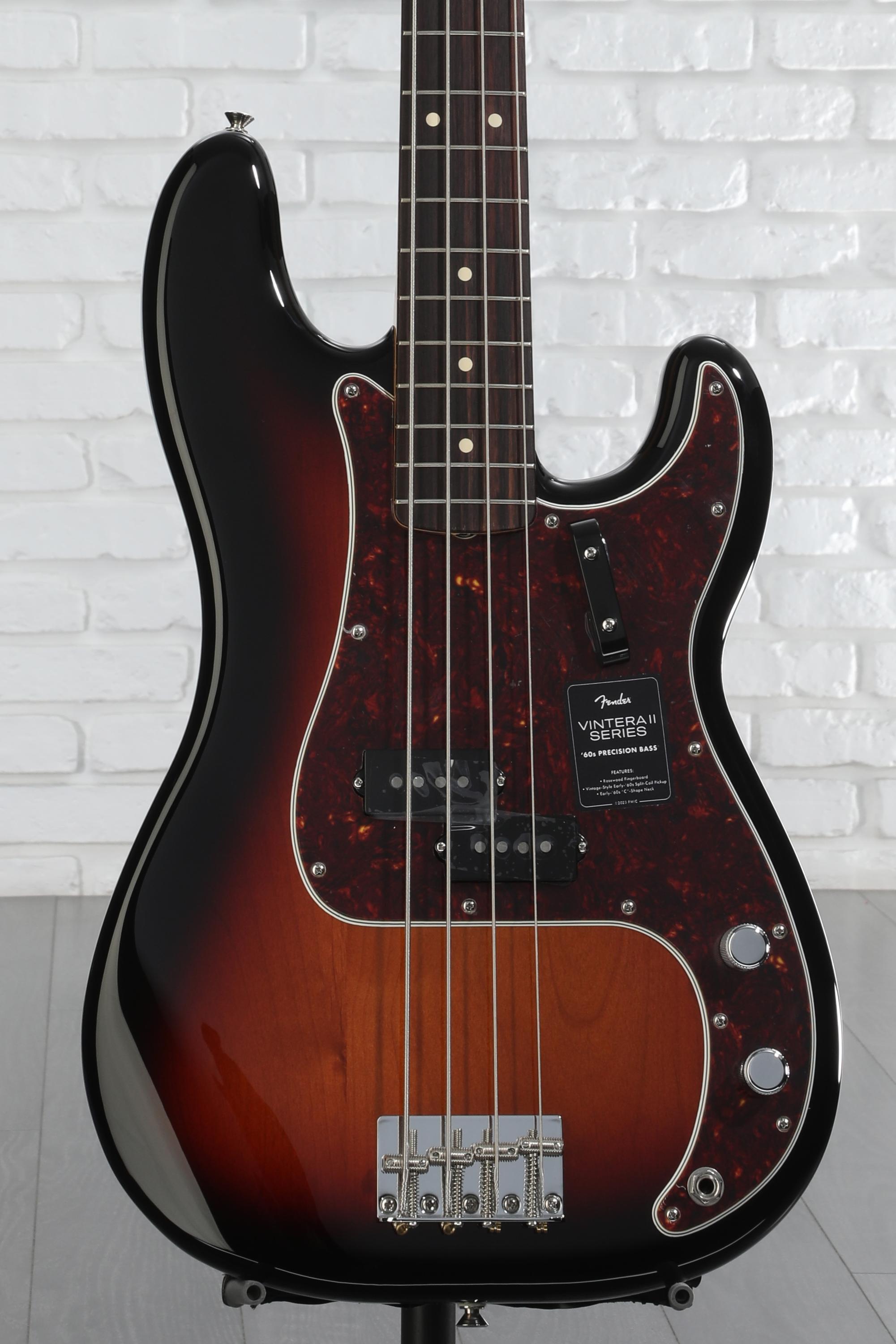Fender Vintera II '60s Precision Bass - 3-color Sunburst | Sweetwater