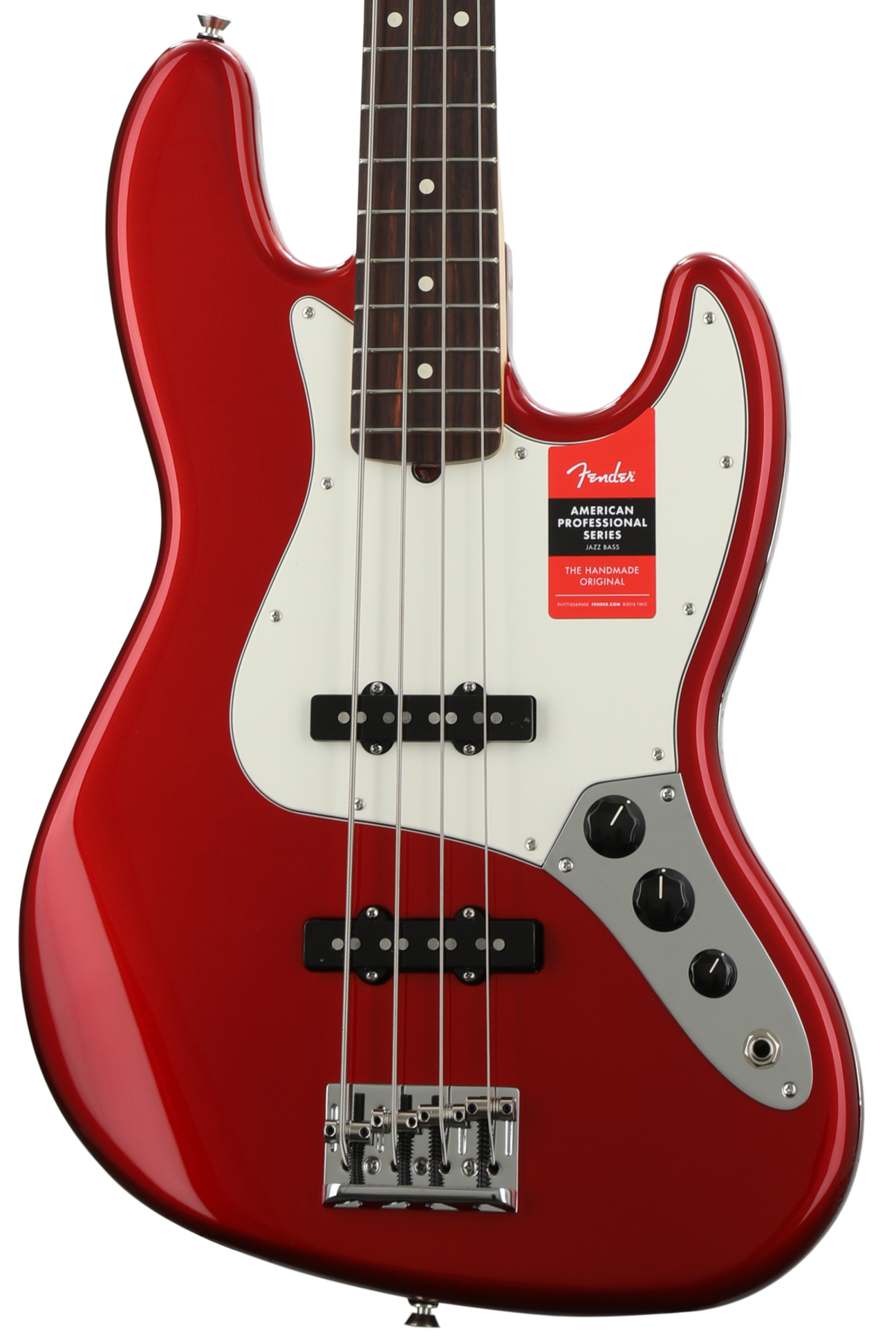 Fender American Professional Jazz Bass - Candy Apple Red with