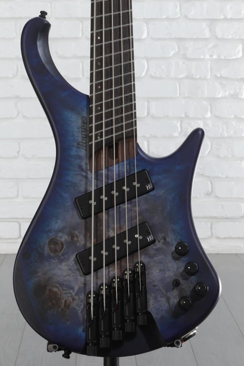 Ibanez Bass Workshop EHB1505MS Bass Guitar - Pacific Blue Burst Flat