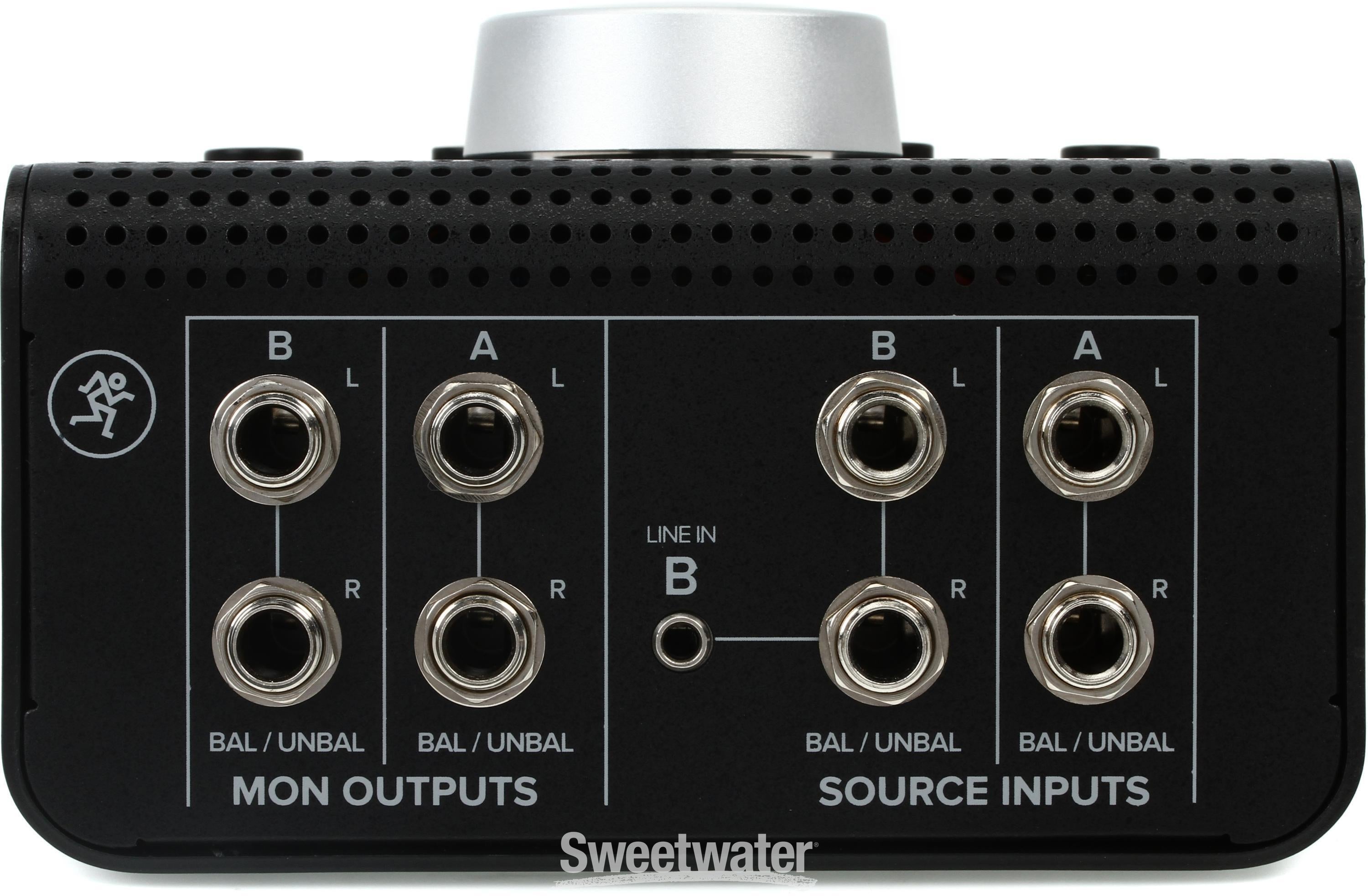 Mackie Big Knob Passive 2x2 Studio Monitor Controller | Sweetwater