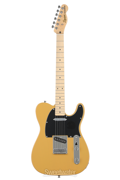 Squier Affinity Series Telecaster Electric Guitar - Butterscotch Blonde  with Maple Fingerboard