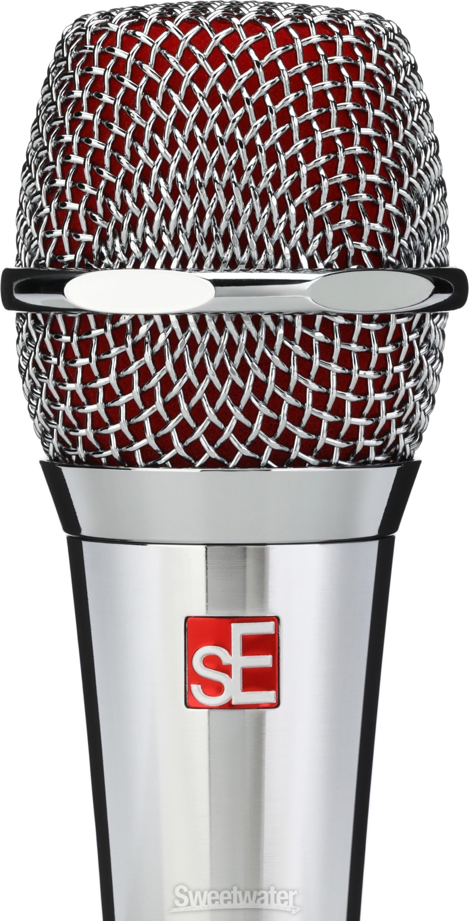 sE Electronics V7 Chrome Dynamic Supercardioid Handheld Vocal