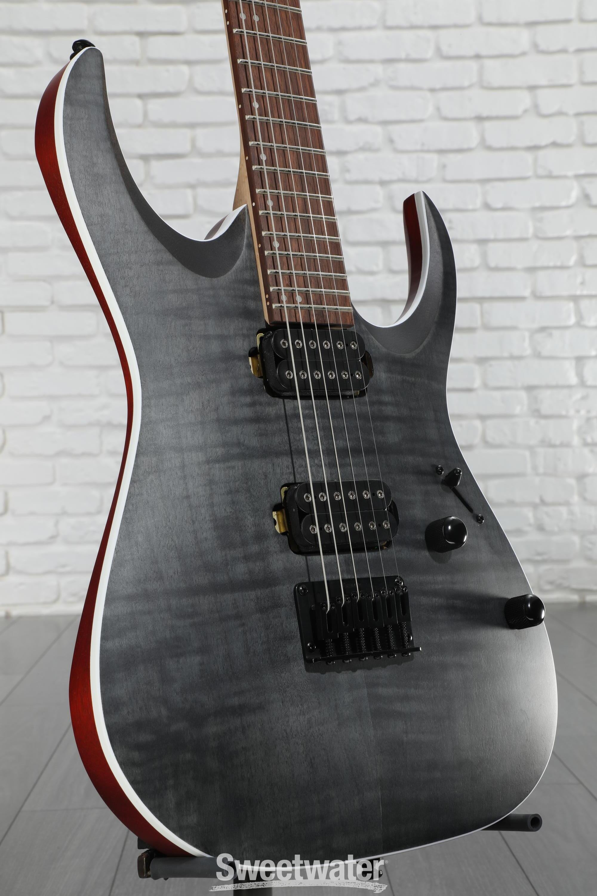 ギター Ibanez RGA42FML (Transparent Gray Flat) Ibanez RGA series RGA42FM Electric Guitar Transparent Gray