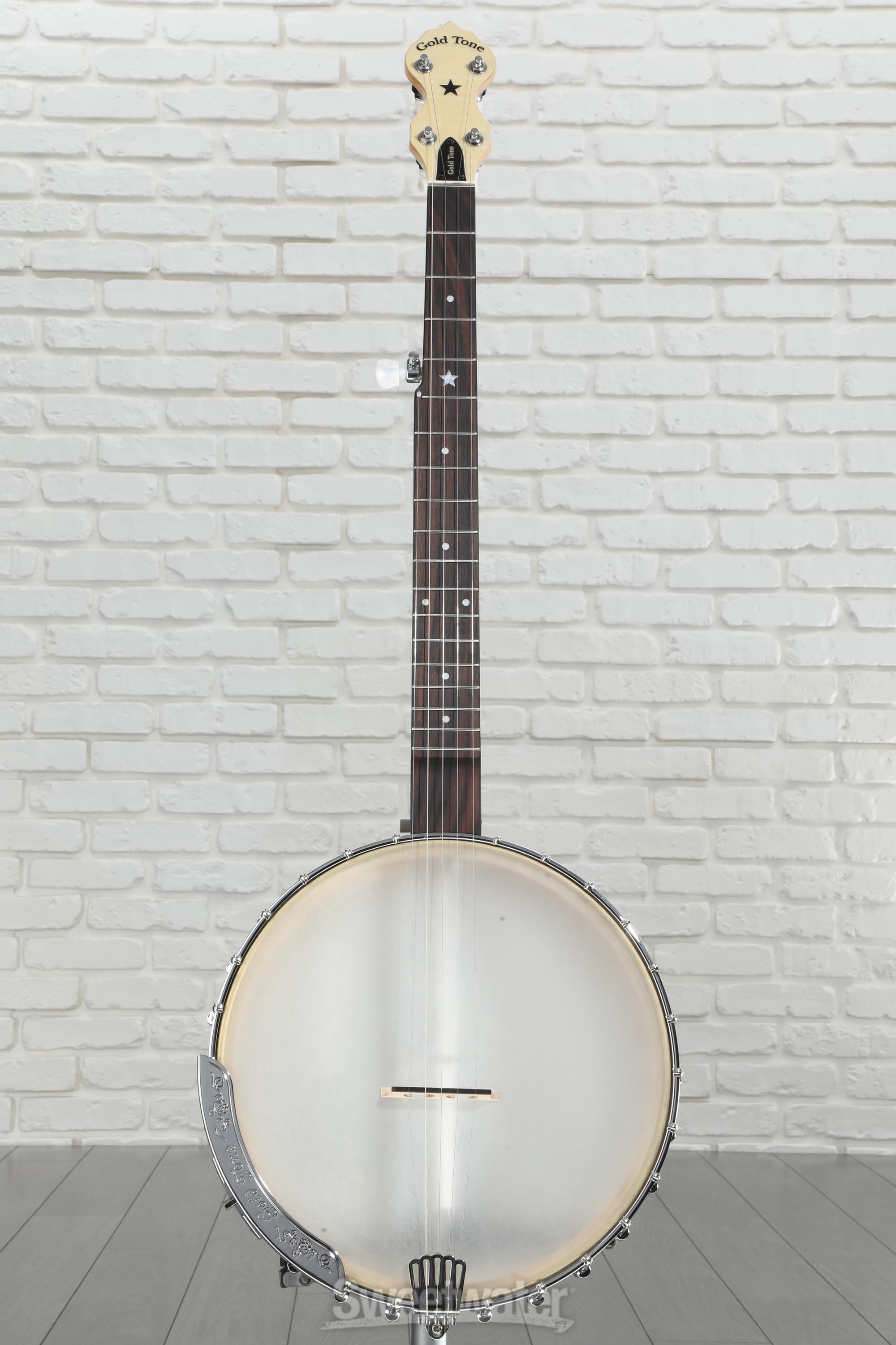 Gold Tone CC Carlin12 Bob Carlin Signature 12 Openback Banjo