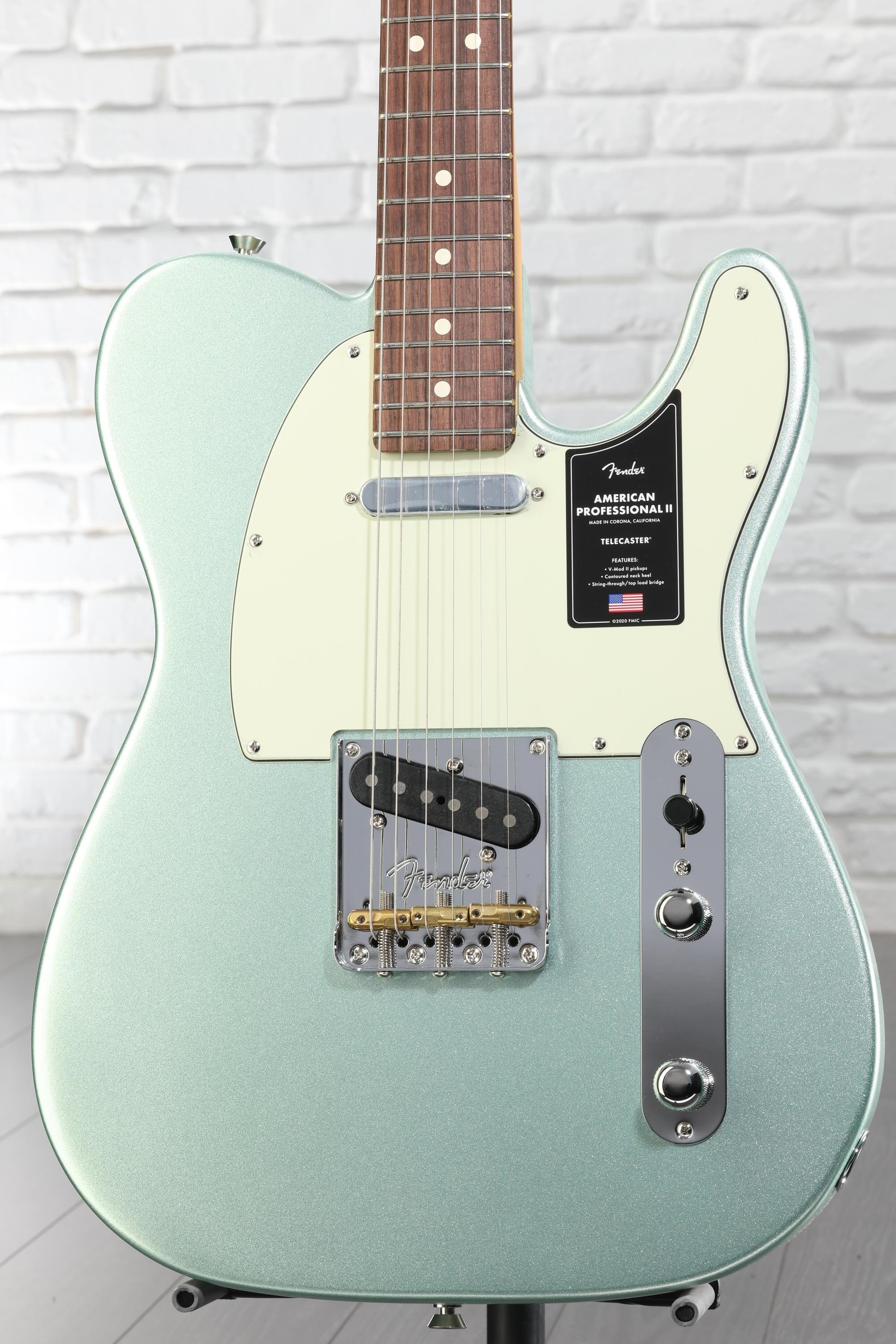 Fender American Professional II Telecaster - Mystic Surf Green