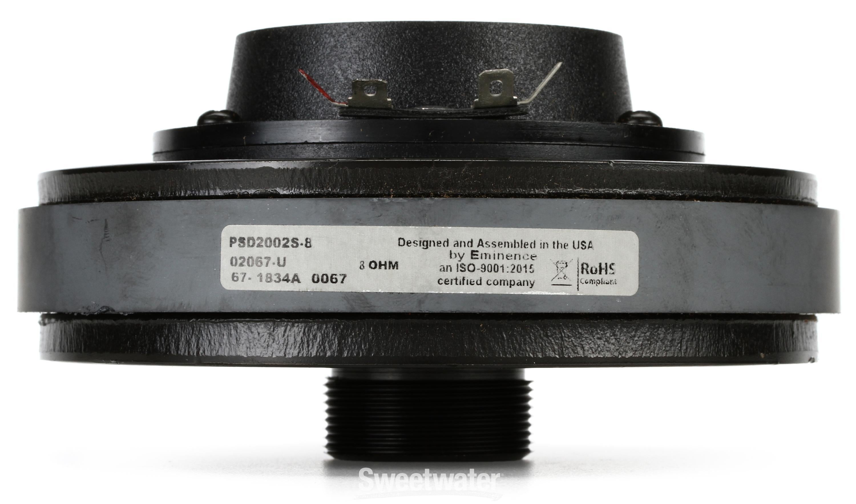 Eminence PSD:2002S-8 1-inch 80-watt High Frequency Driver Reviews