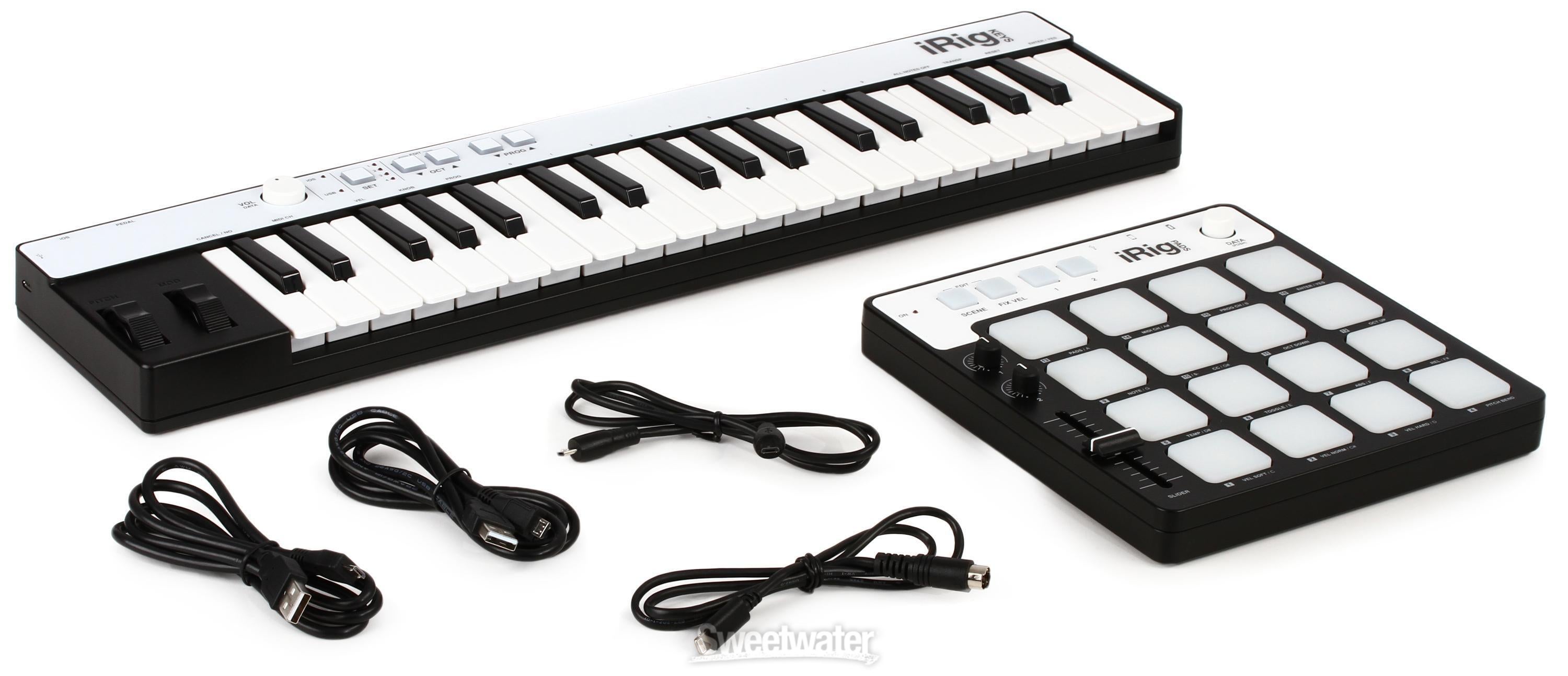 IK Multimedia iRig KEYS + iRig PADS Bundle | Sweetwater