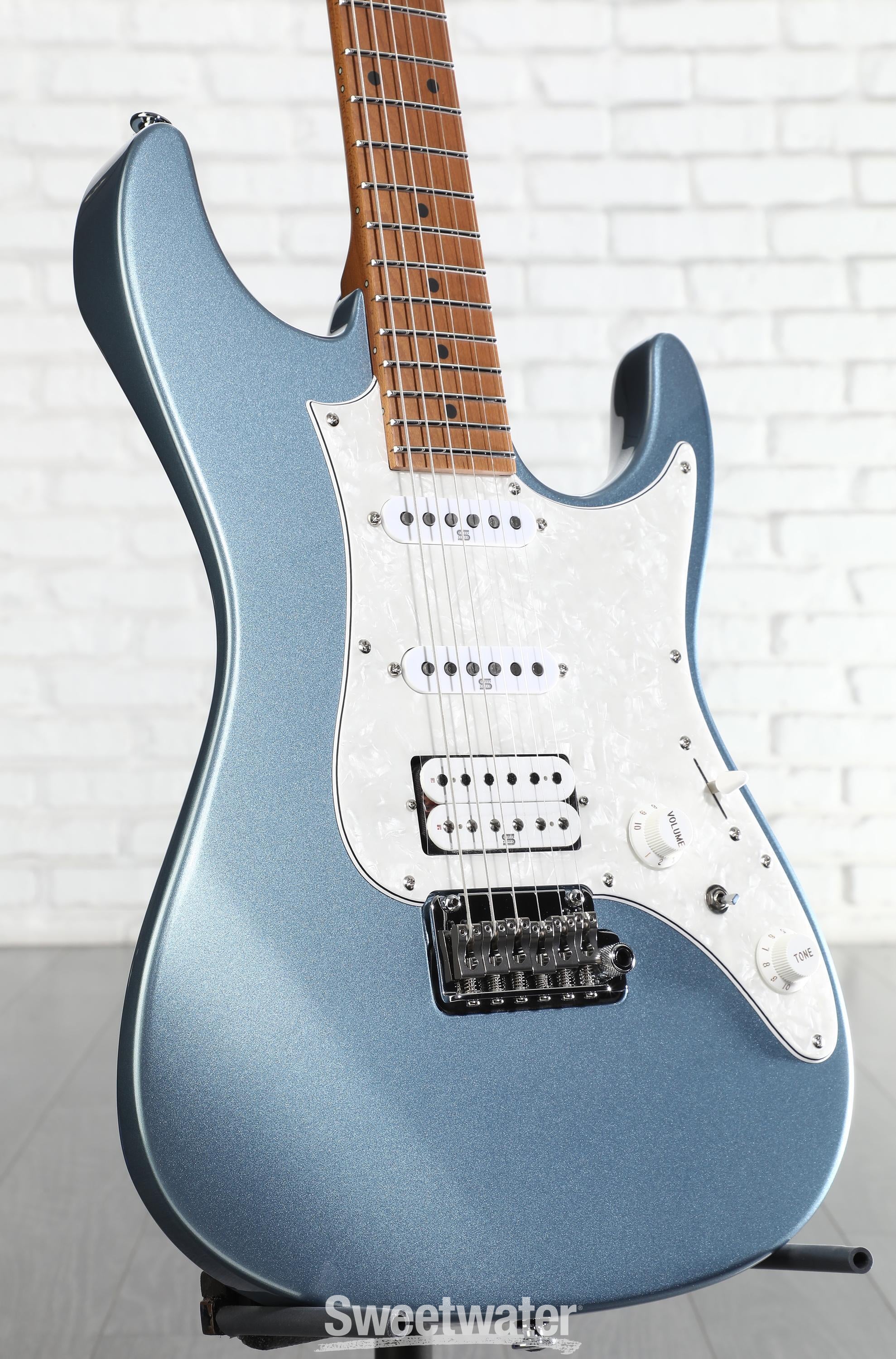 Ibanez Prestige AZ2204 - Ice Blue Metallic | Sweetwater