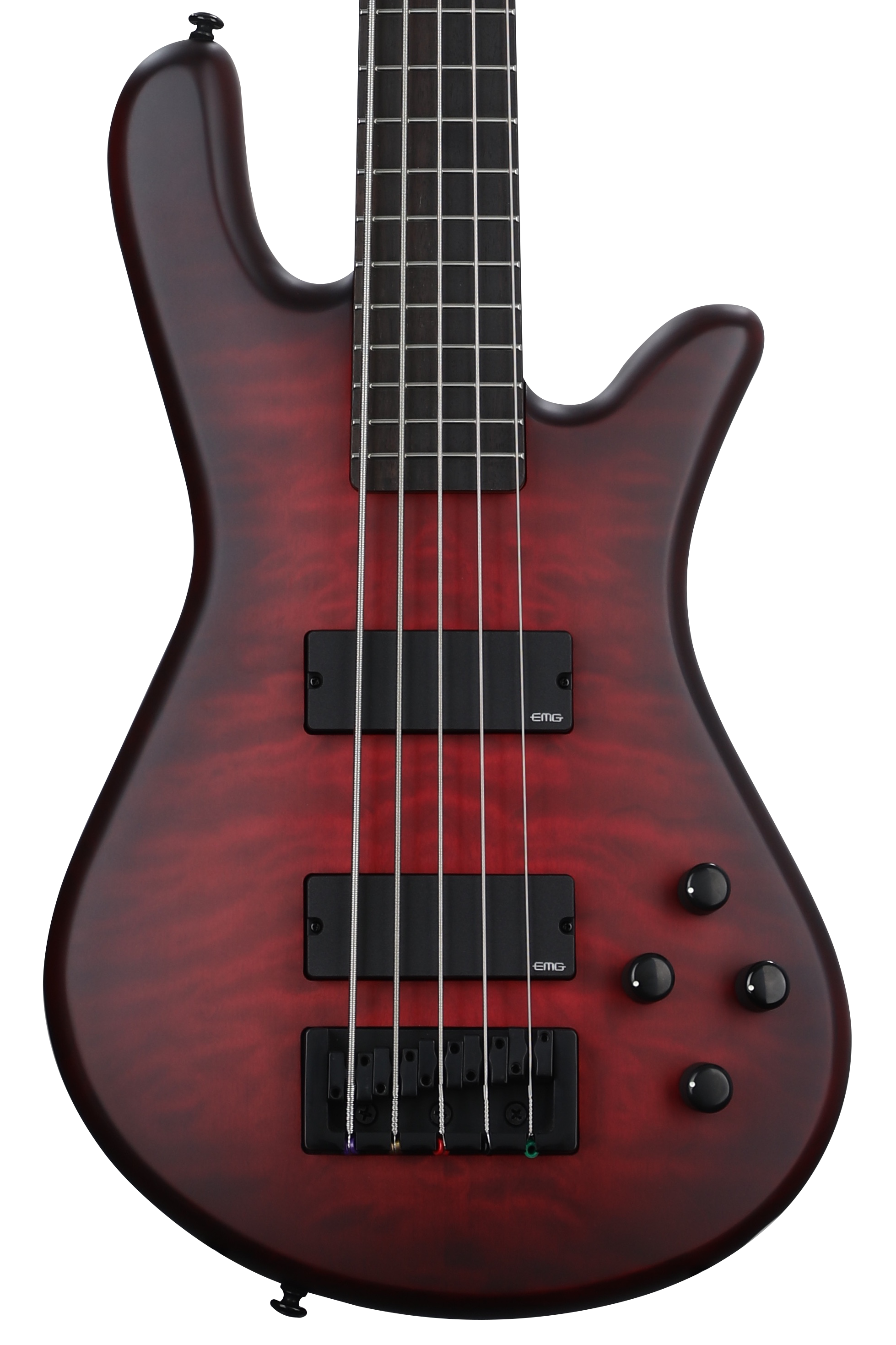 Spector NS Pulse II 5 Bass Guitar - Black Cherry | Sweetwater