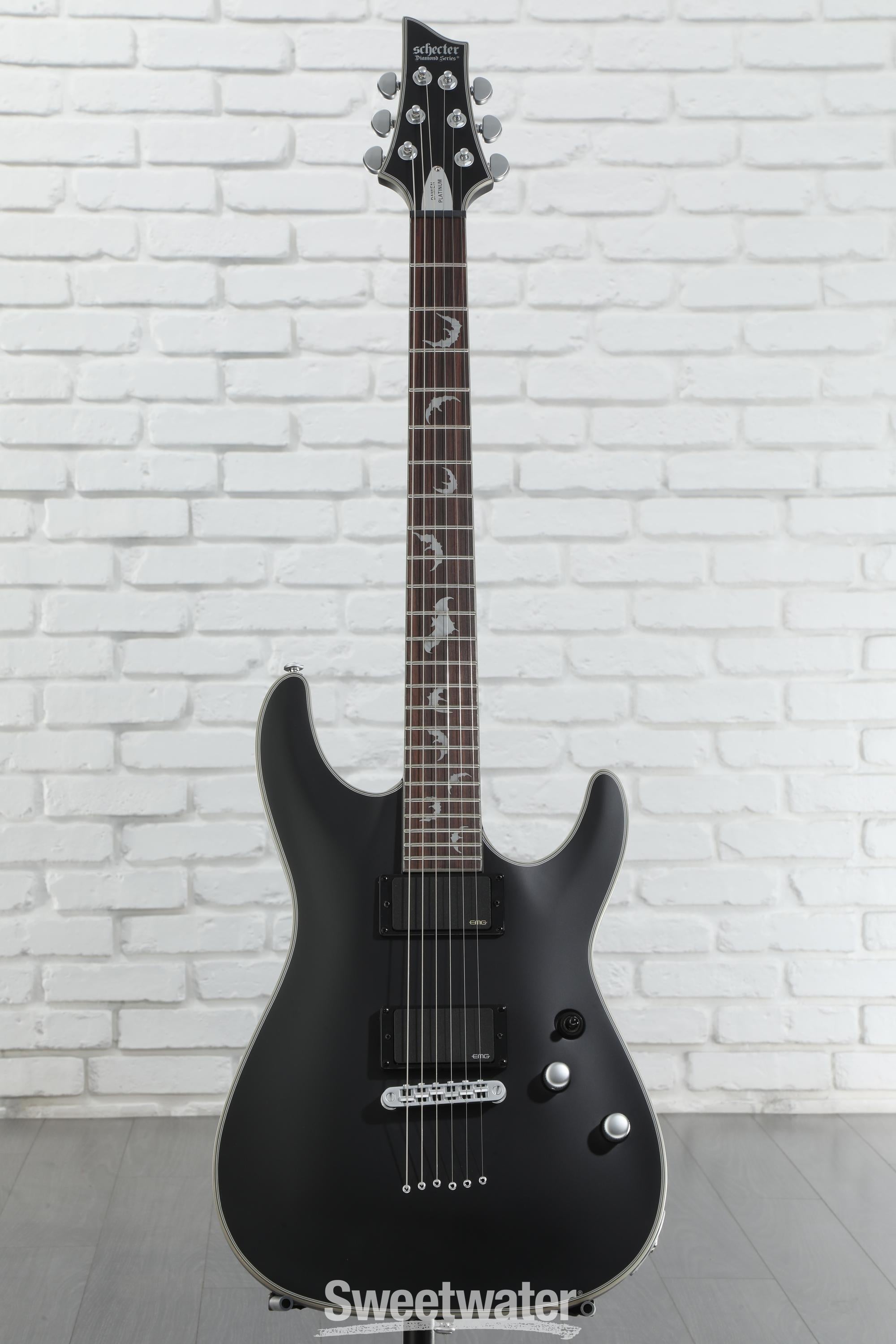 Amazon.com: Schecter Damien Platinum 6 with Floyd Rose