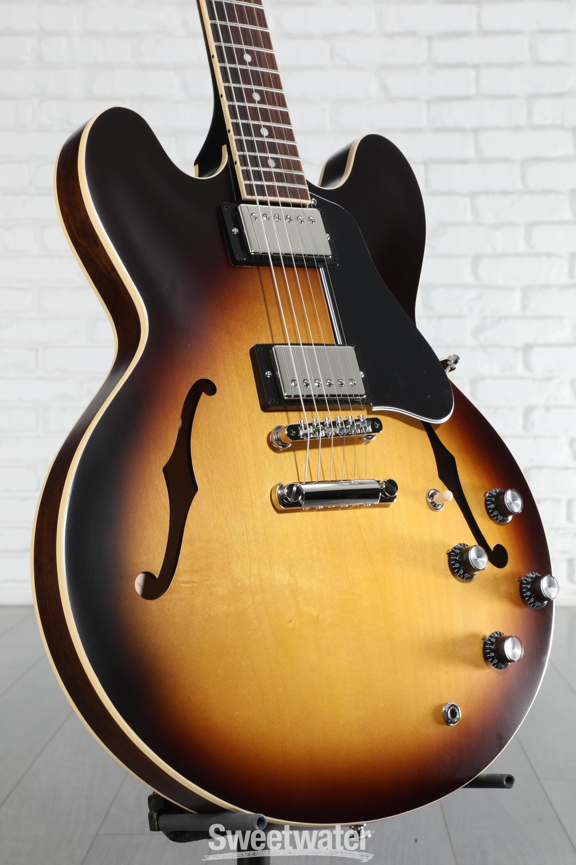 Gibson ES-335 Satin - Satin Vintage Burst | Sweetwater