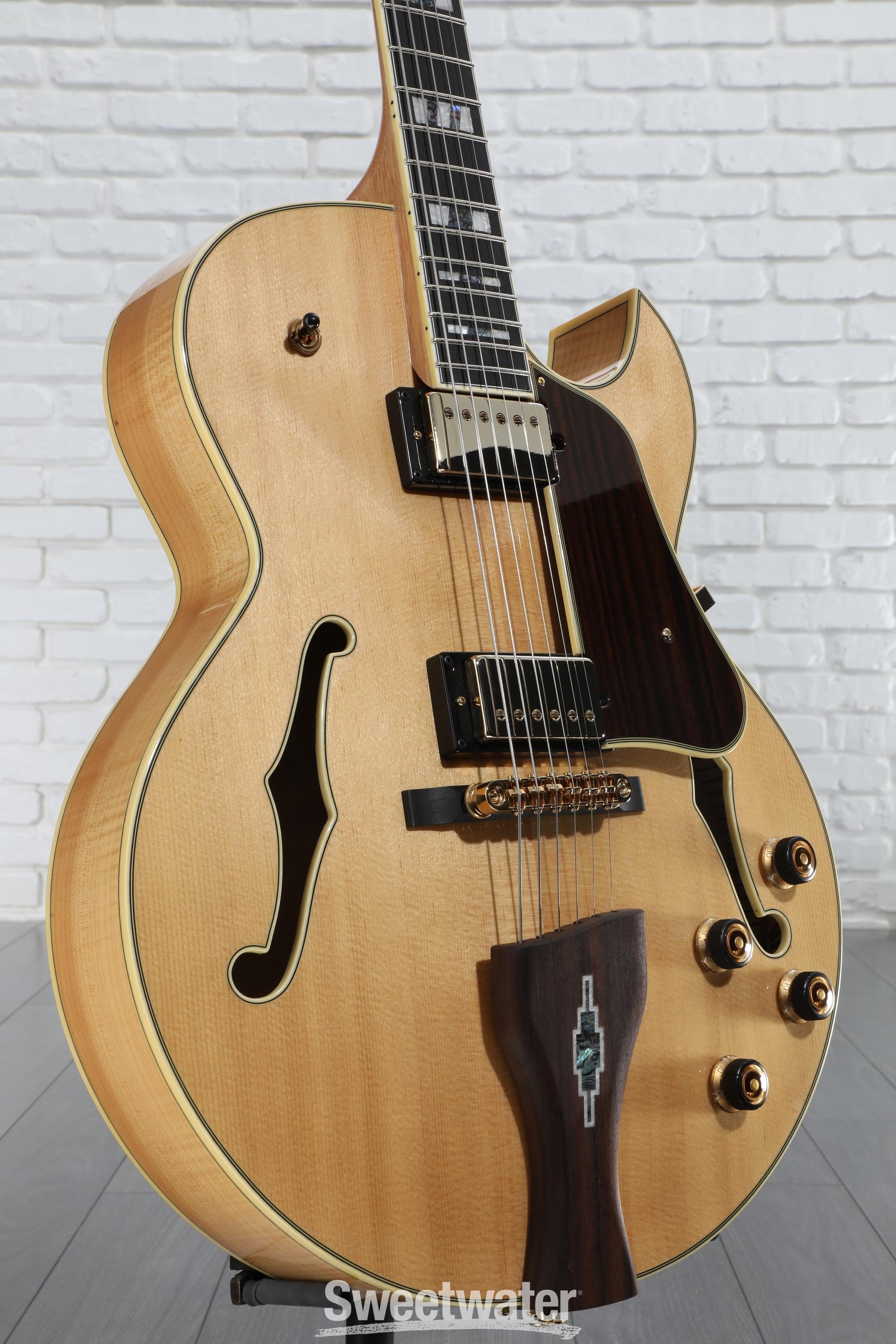 【値下げ】美品　ibanez LGB30 ナチュラル　フルアコ Ibanez LGB30 George Benson Signature Hollowbody Electric Guitar