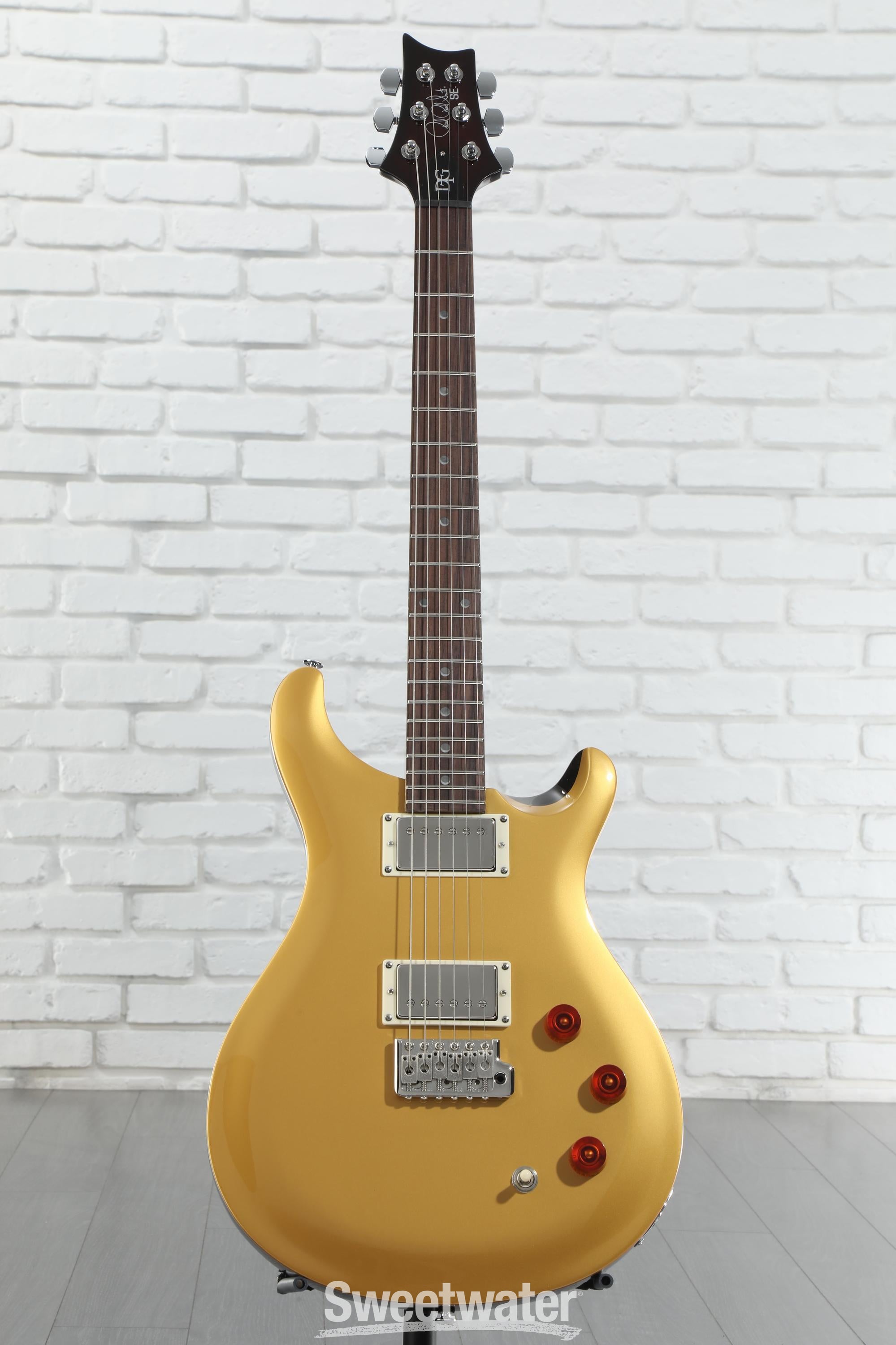 PRS SE DGT David Grissom Solidbody Electric Guitar - Gold