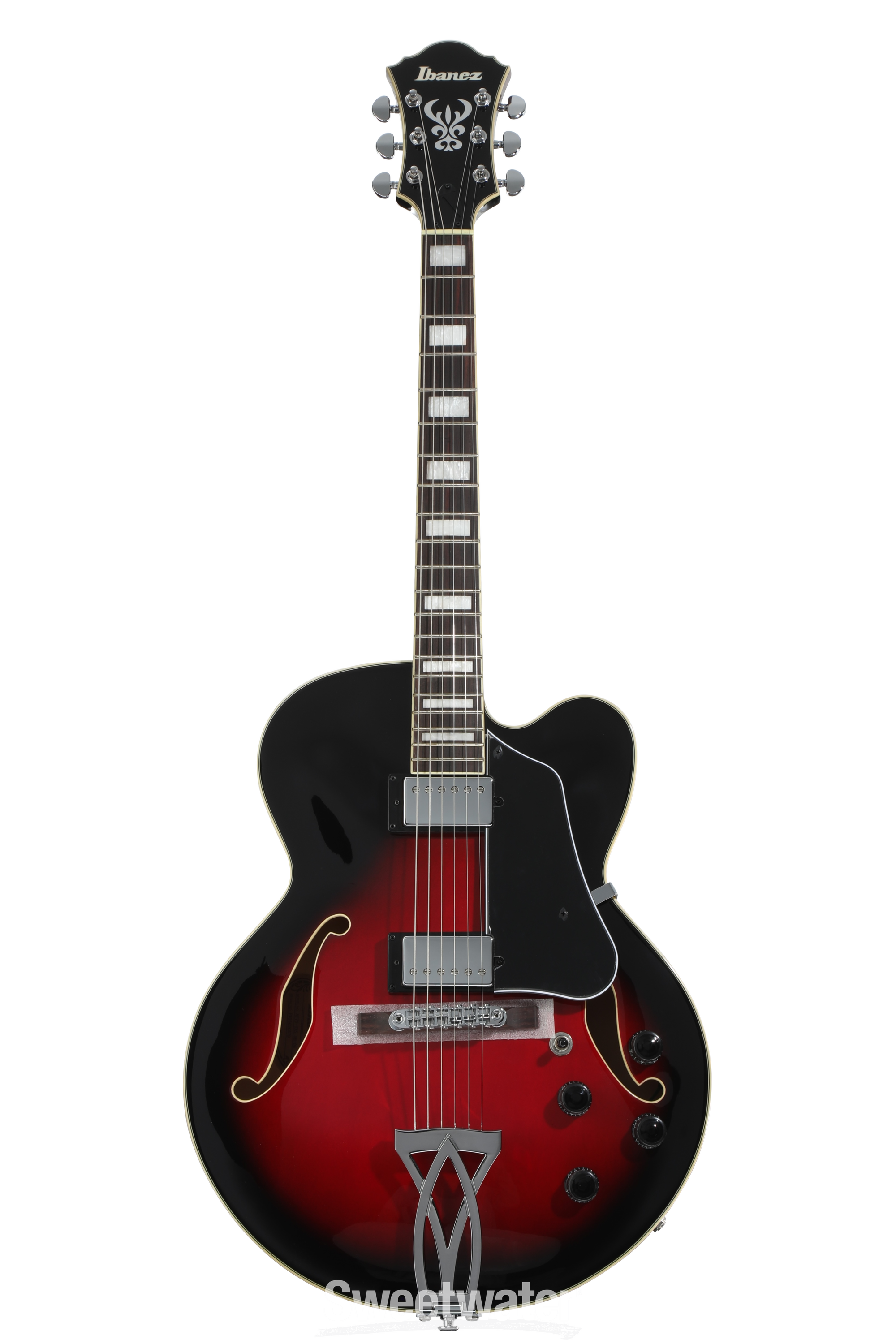 Ibanez Artcore AF75 Hollowbody Electric Guitar - Transparent Red