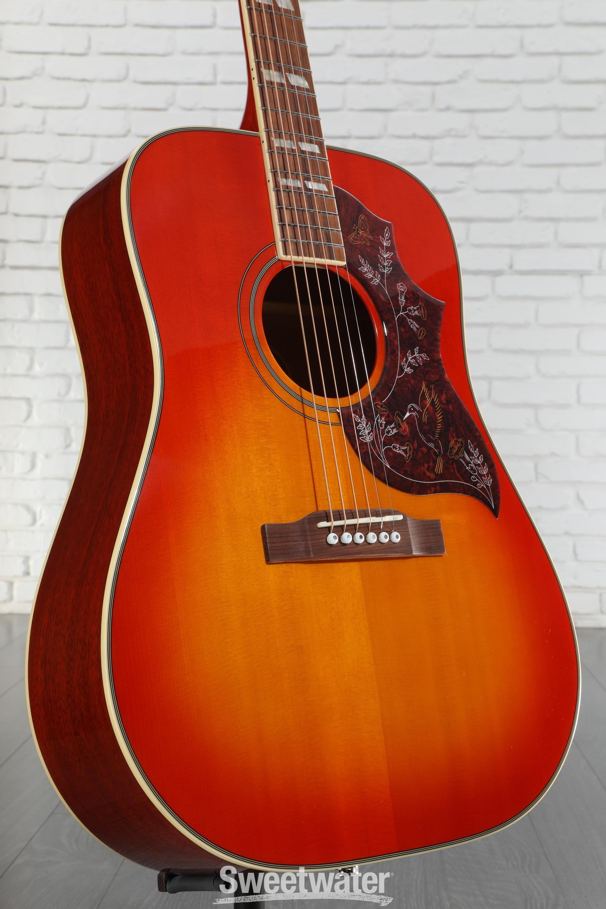 Epiphone Hummingbird Studio Acoustic-Electric Guitar - Faded